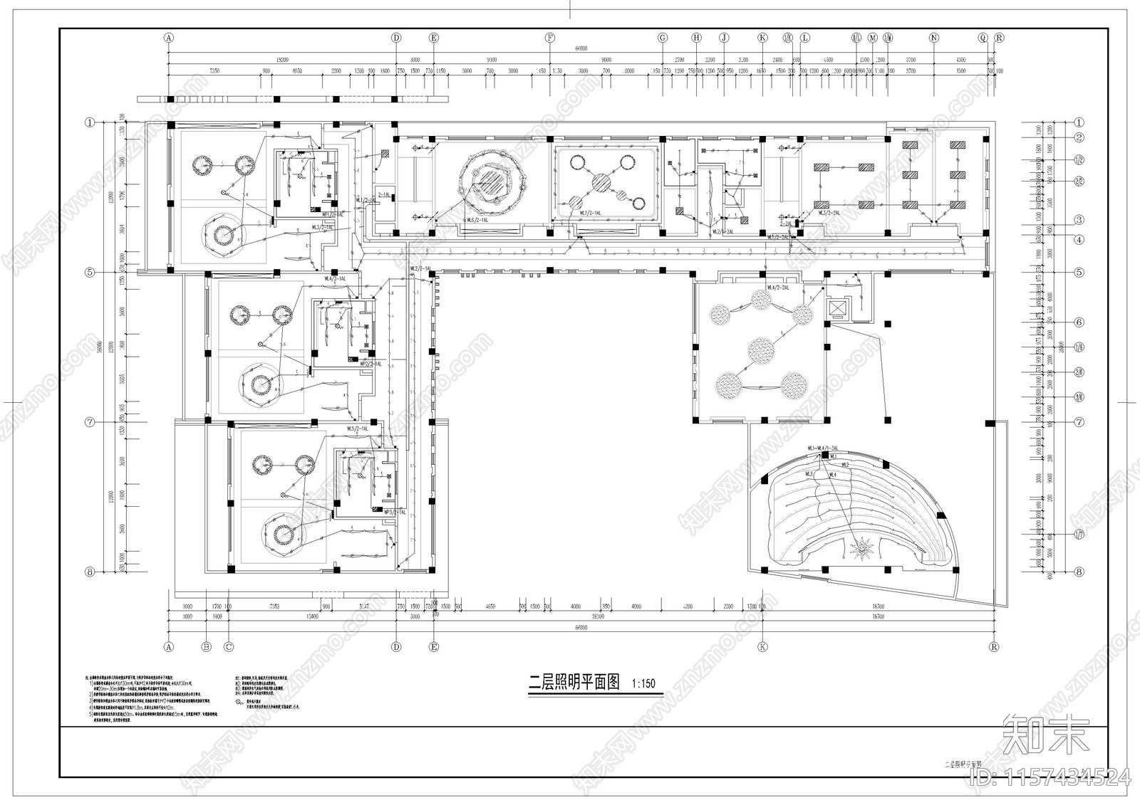 幼儿园室内全套装cad施工图下载【ID:1157434524】