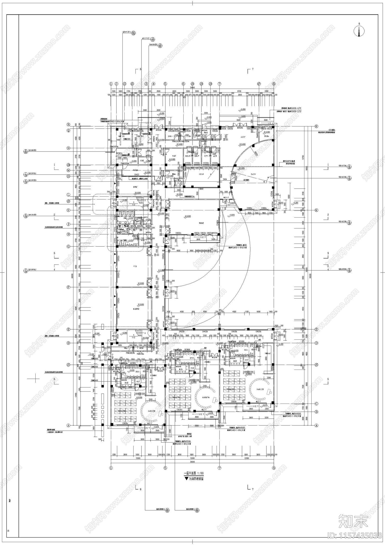 幼儿园建cad施工图下载【ID:1157435038】