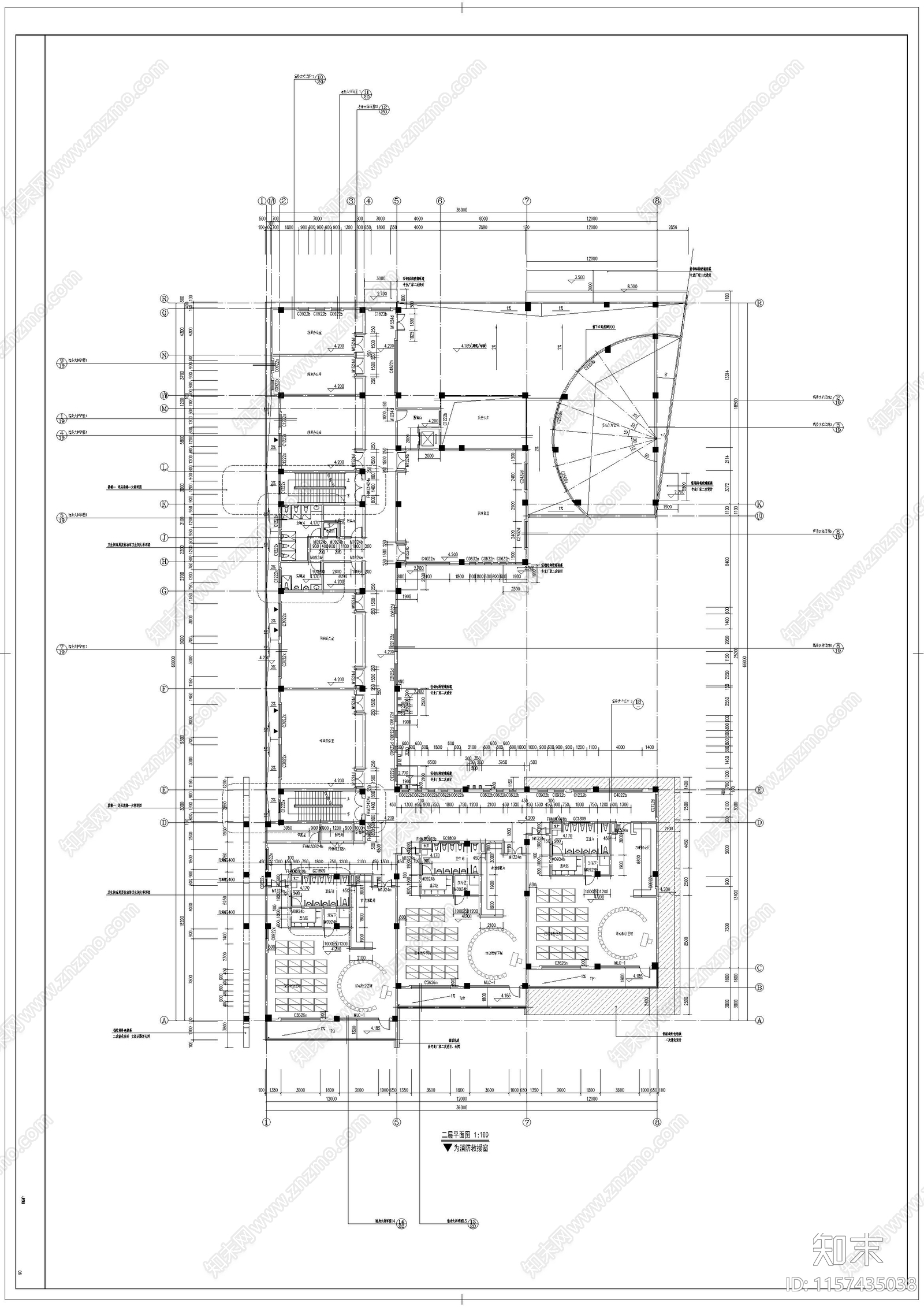 幼儿园建cad施工图下载【ID:1157435038】