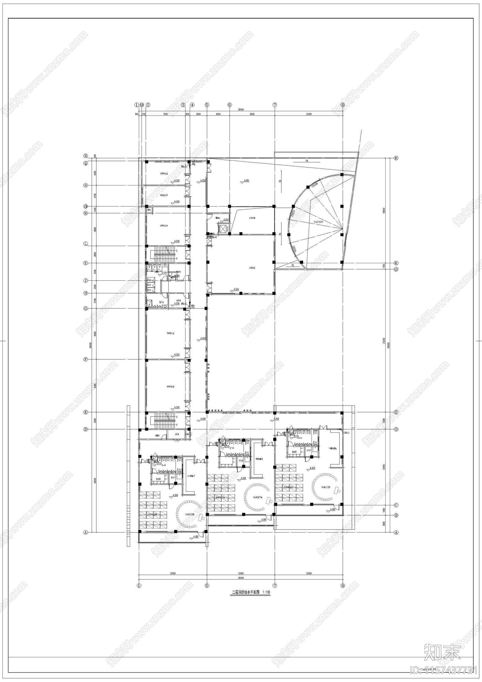 幼儿园给排施工图下载【ID:1157437731】