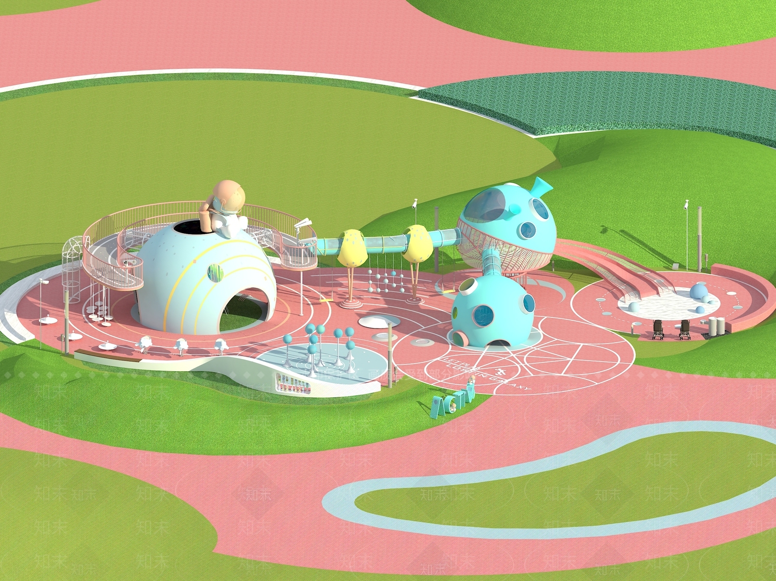 现代公园3D模型下载【ID:1157448542】