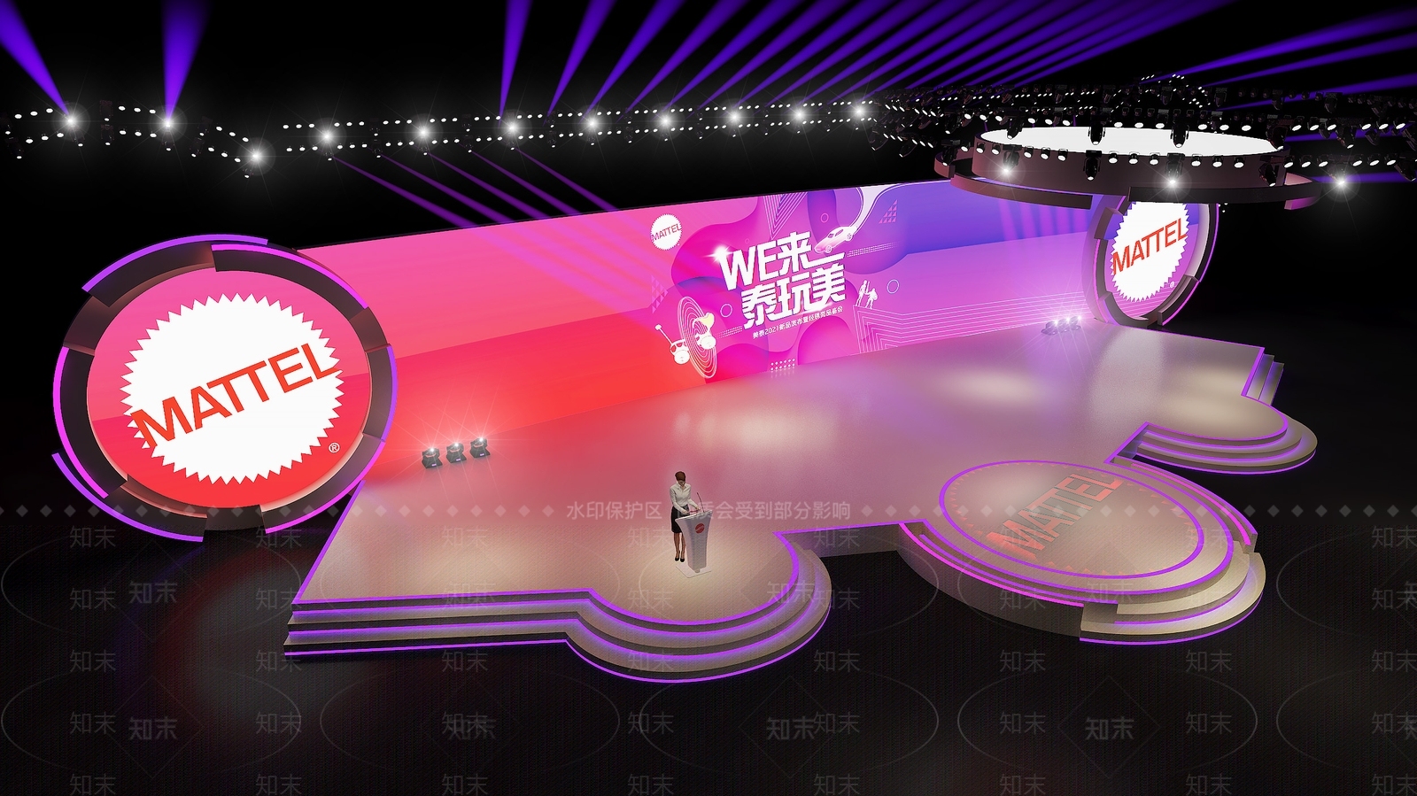 舞美3D模型下载【ID:1157453681】