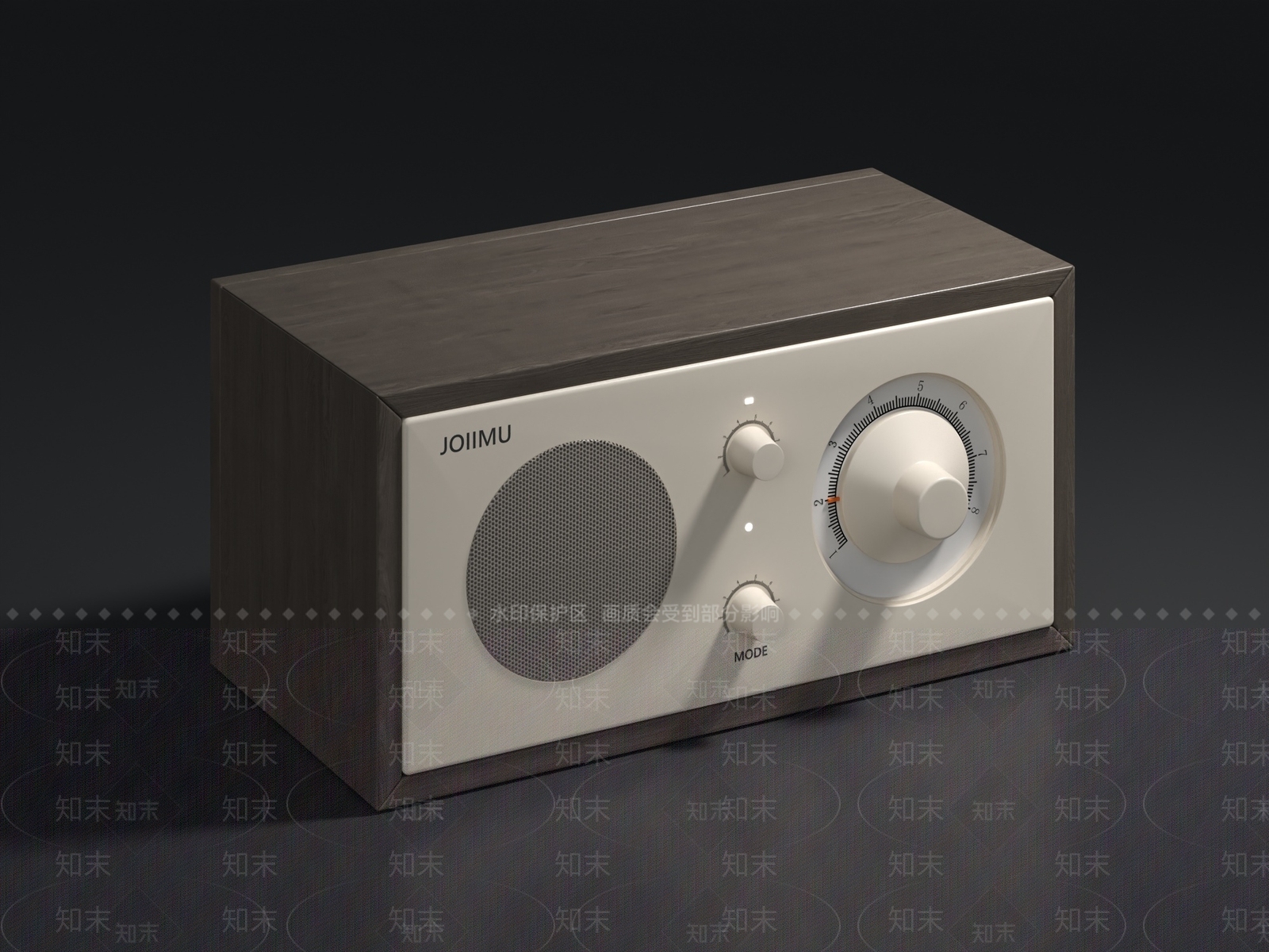 蓝牙音响3D模型下载【ID:1157462857】