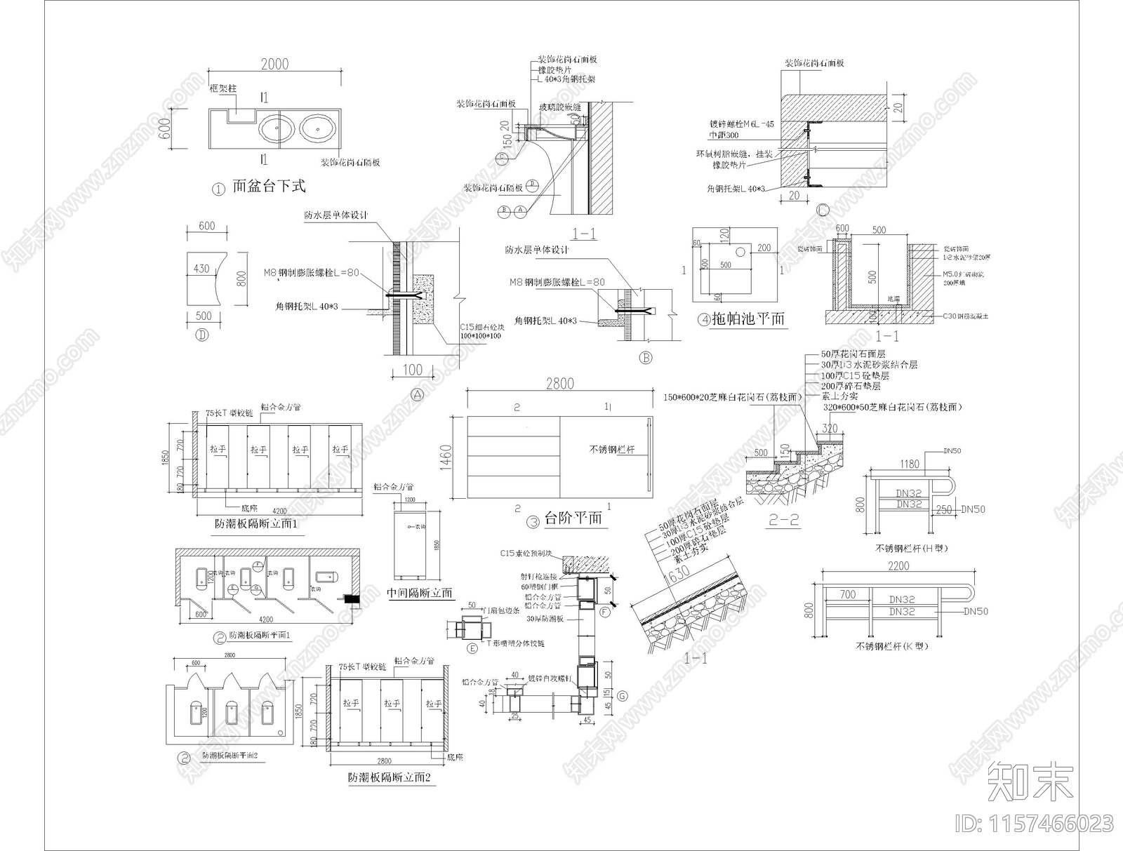 H型长12cad施工图下载【ID:1157466023】
