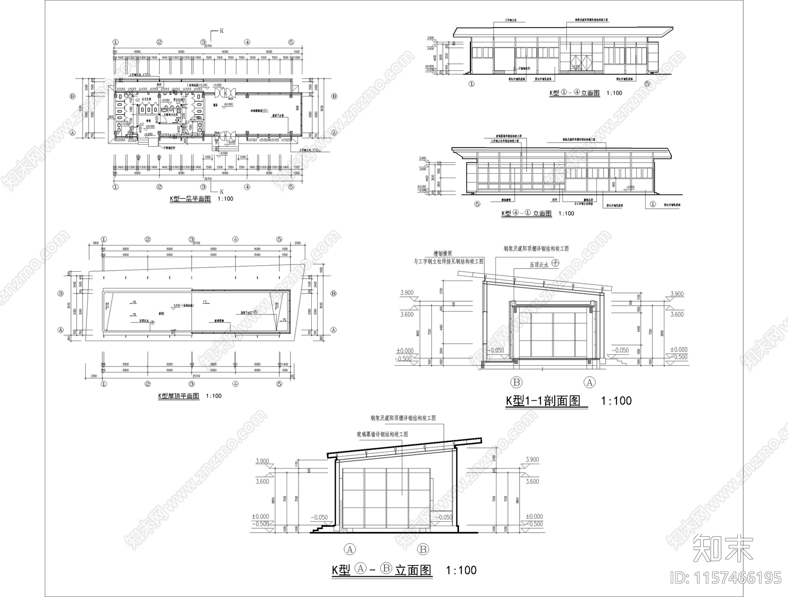 K型长25cad施工图下载【ID:1157466195】
