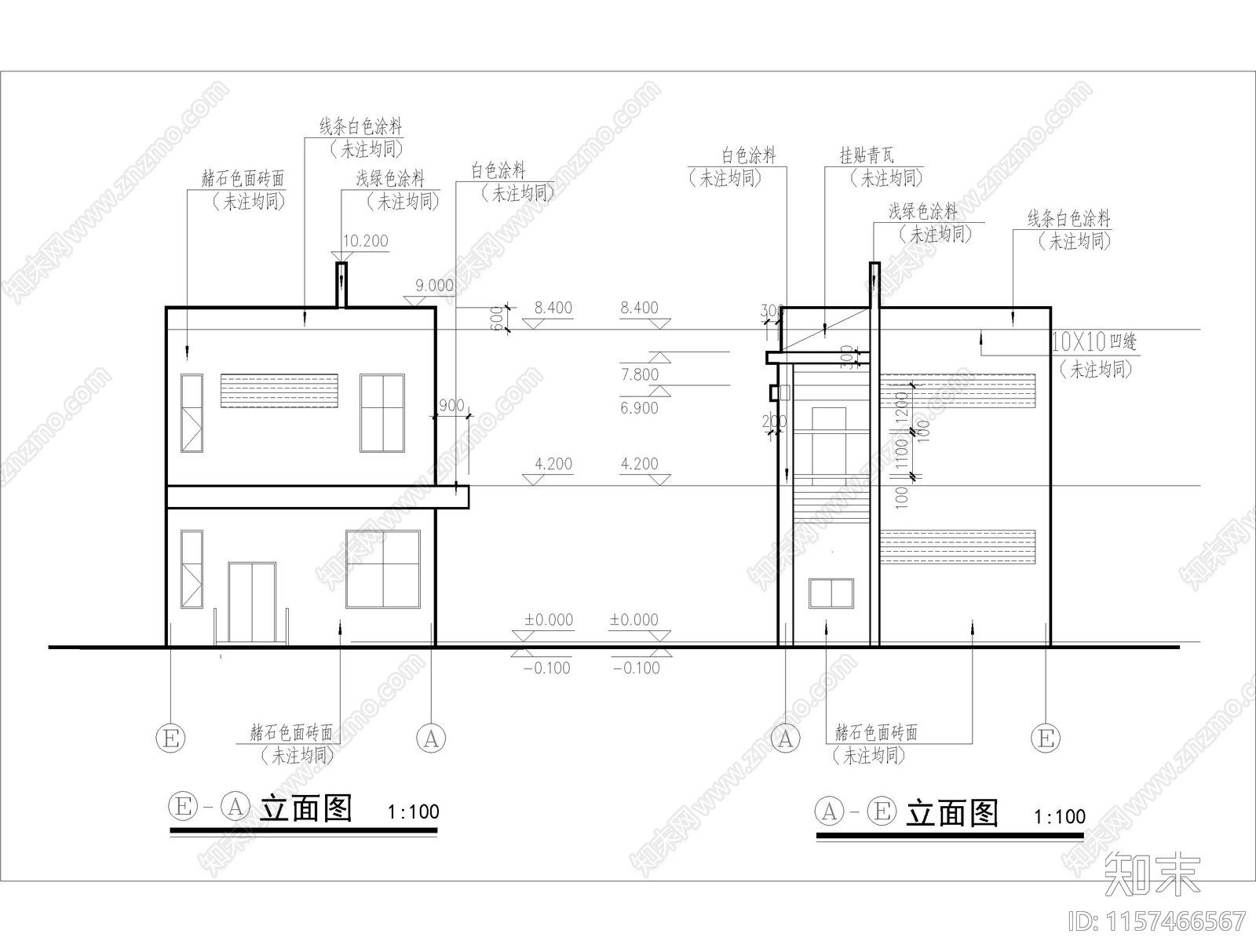 长8cad施工图下载【ID:1157466567】