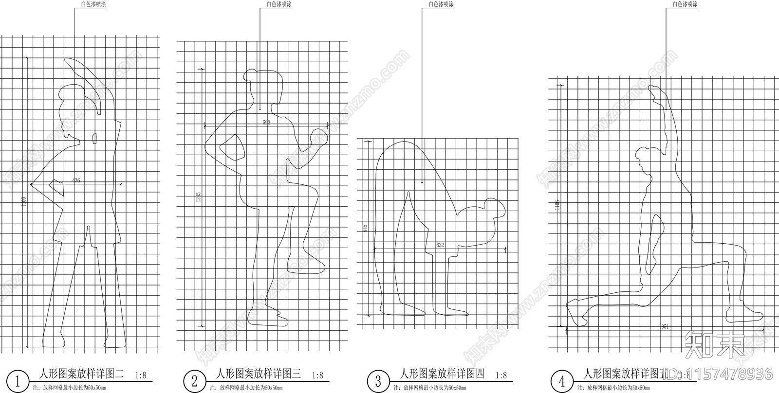 健身区运动图案cad施工图下载【ID:1157478936】