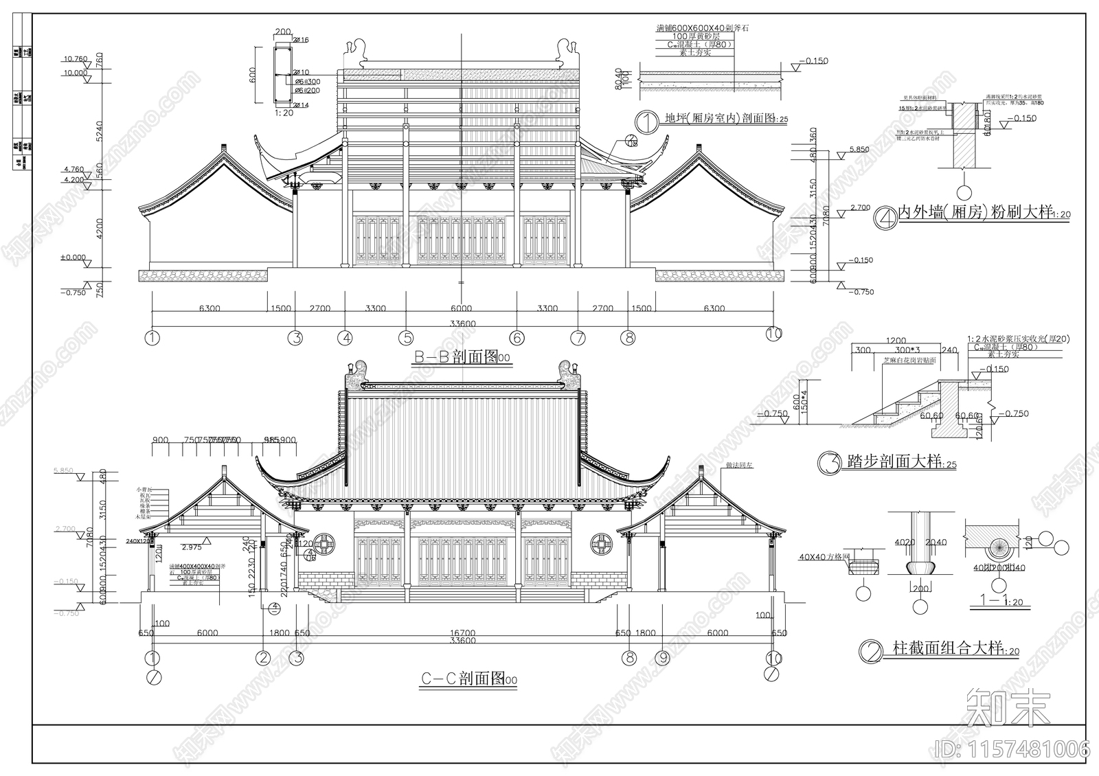 财神cad施工图下载【ID:1157481006】