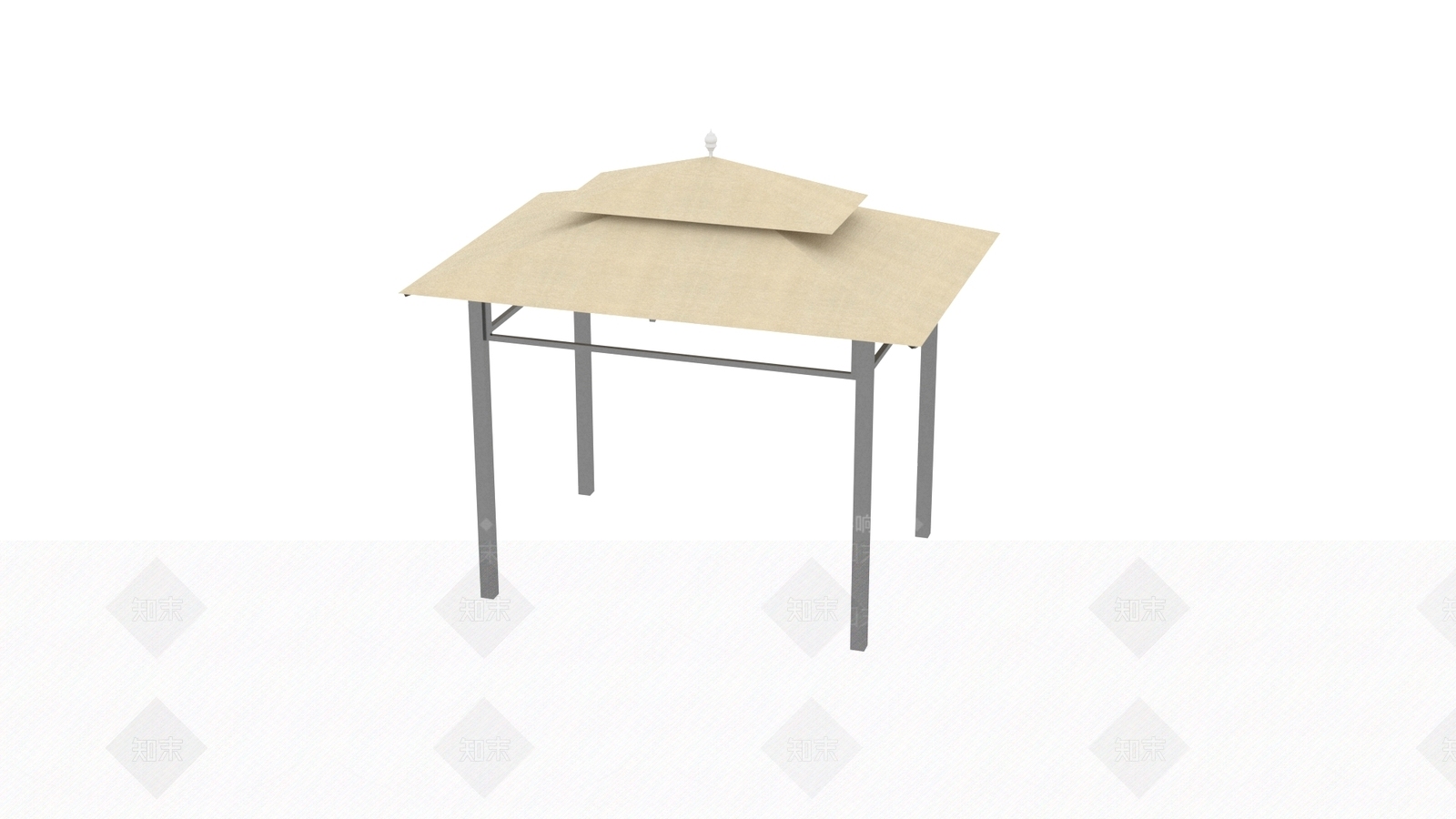 现代户外遮阳伞SU模型下载【ID:1157483664】