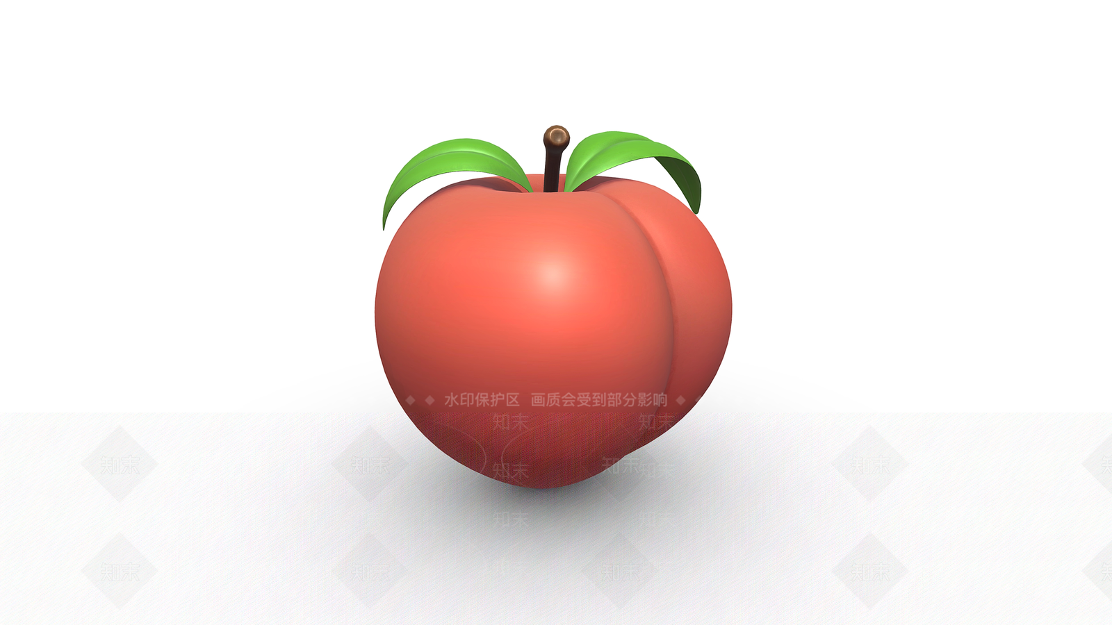 酒水食物3D模型渲染效果图