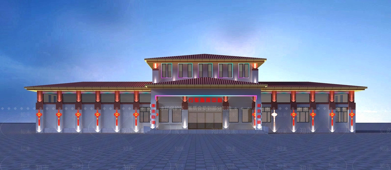 现代行车指挥中心3D模型下载【ID:1157507384】
