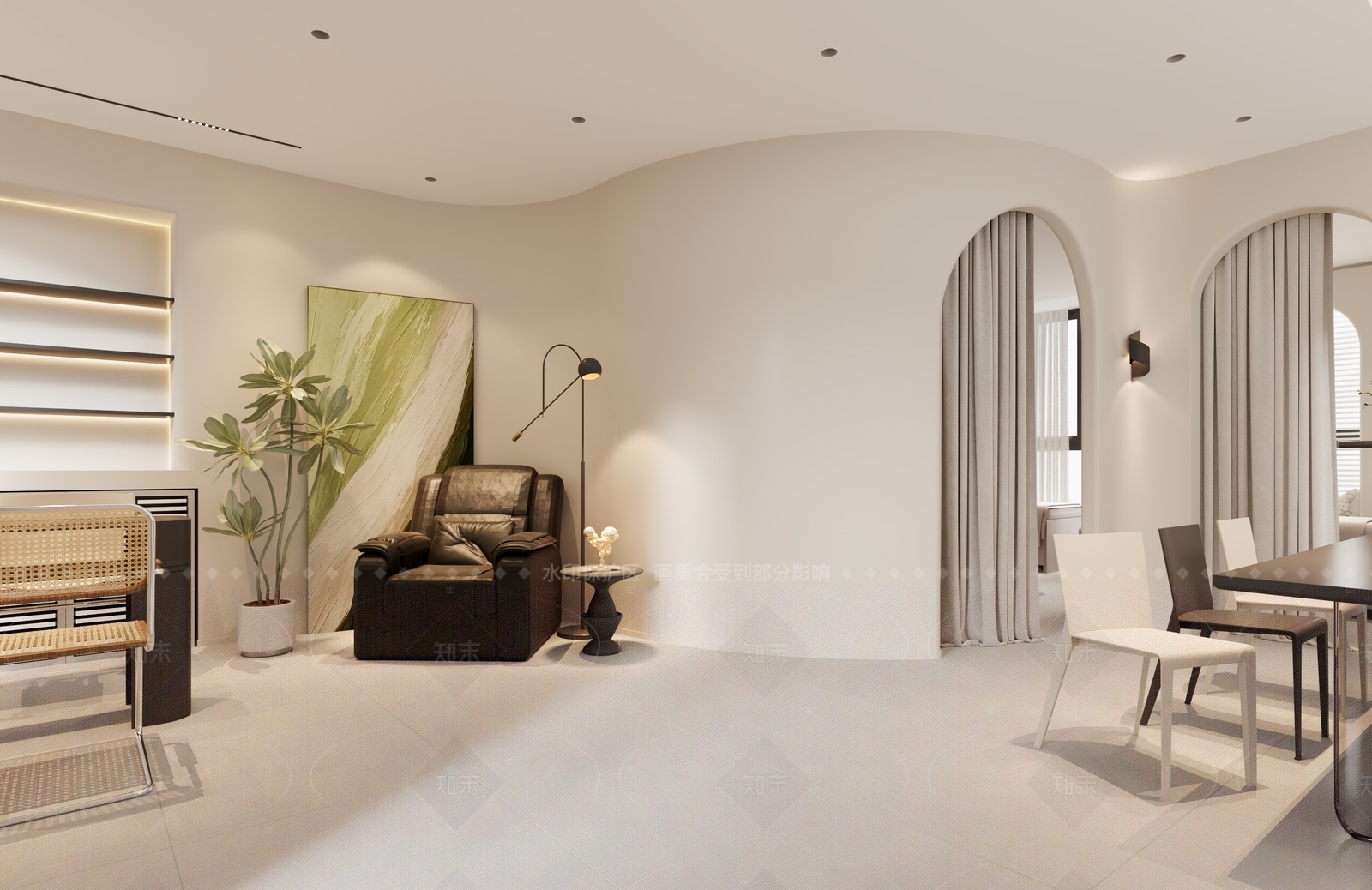 现代美容院3D模型下载【ID:1214389818】
