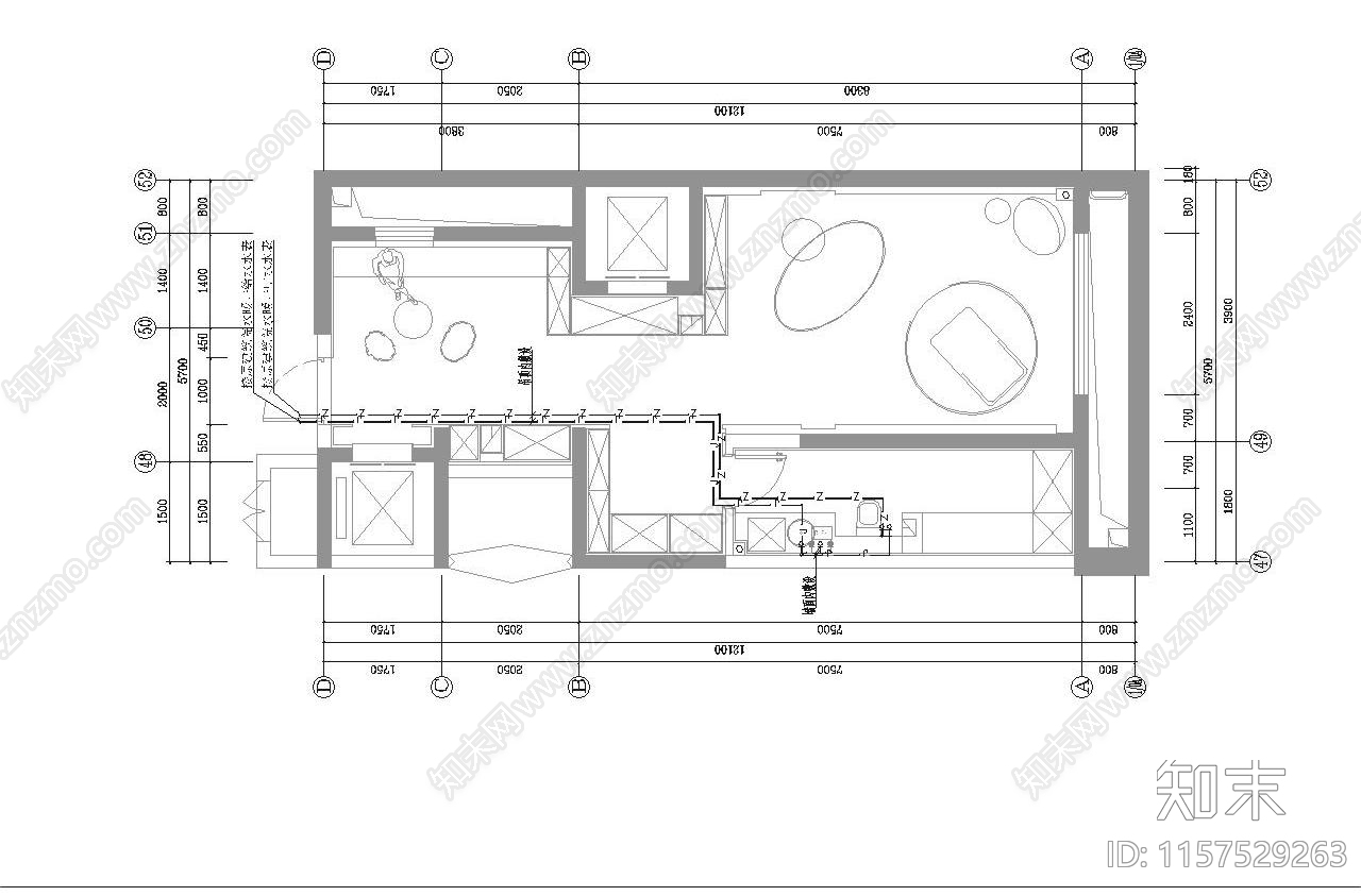 北京cad施工图下载【ID:1157529263】