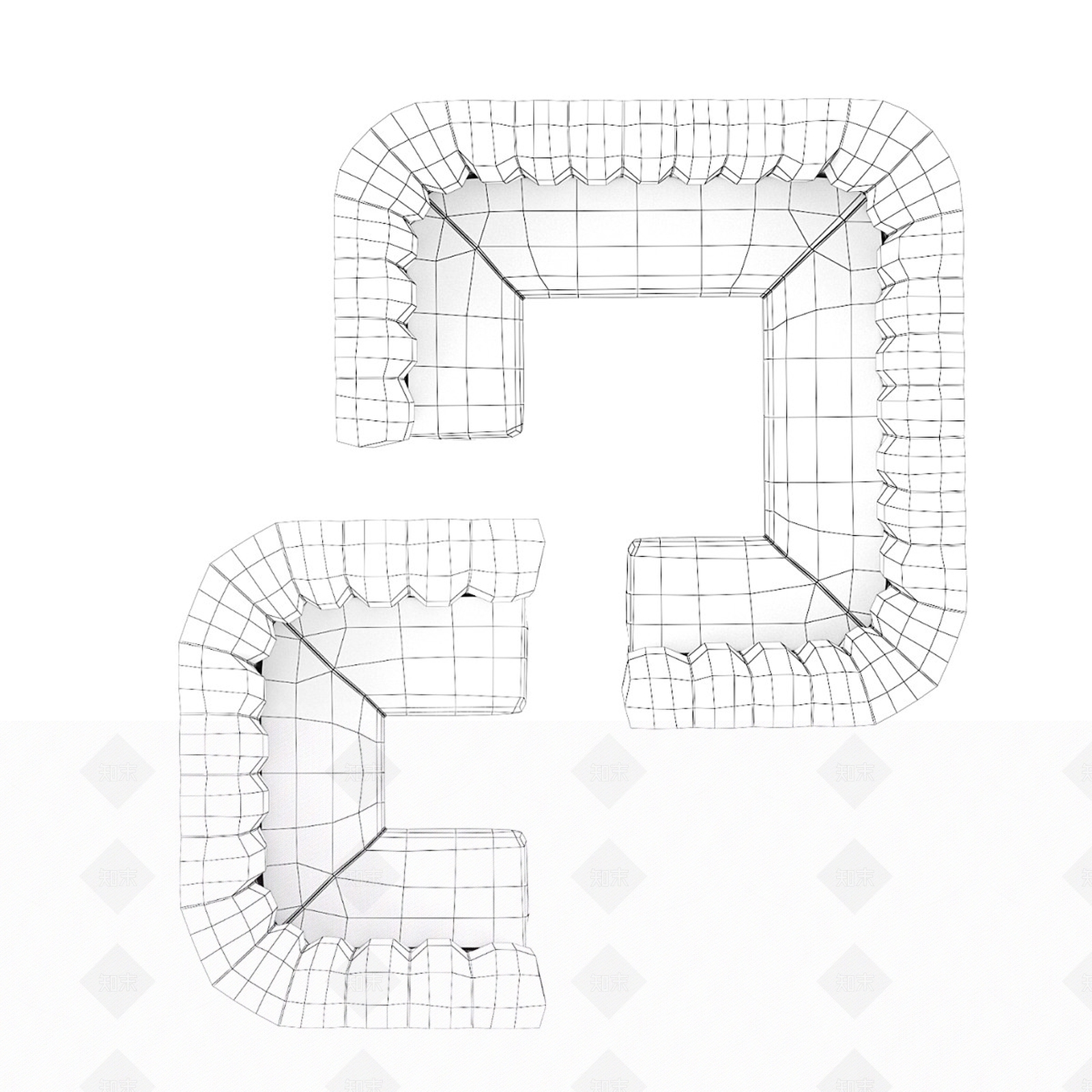 现代沙发3D模型下载【ID:1157530517】