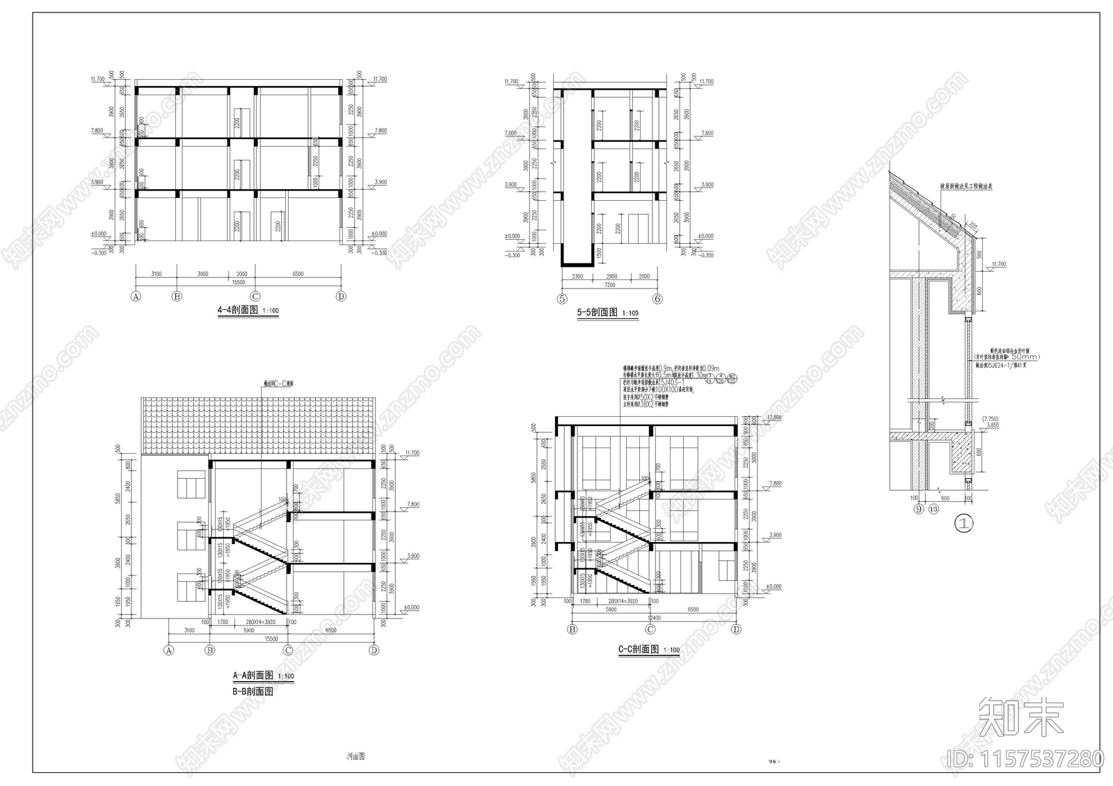 幼儿园建cad施工图下载【ID:1157537280】