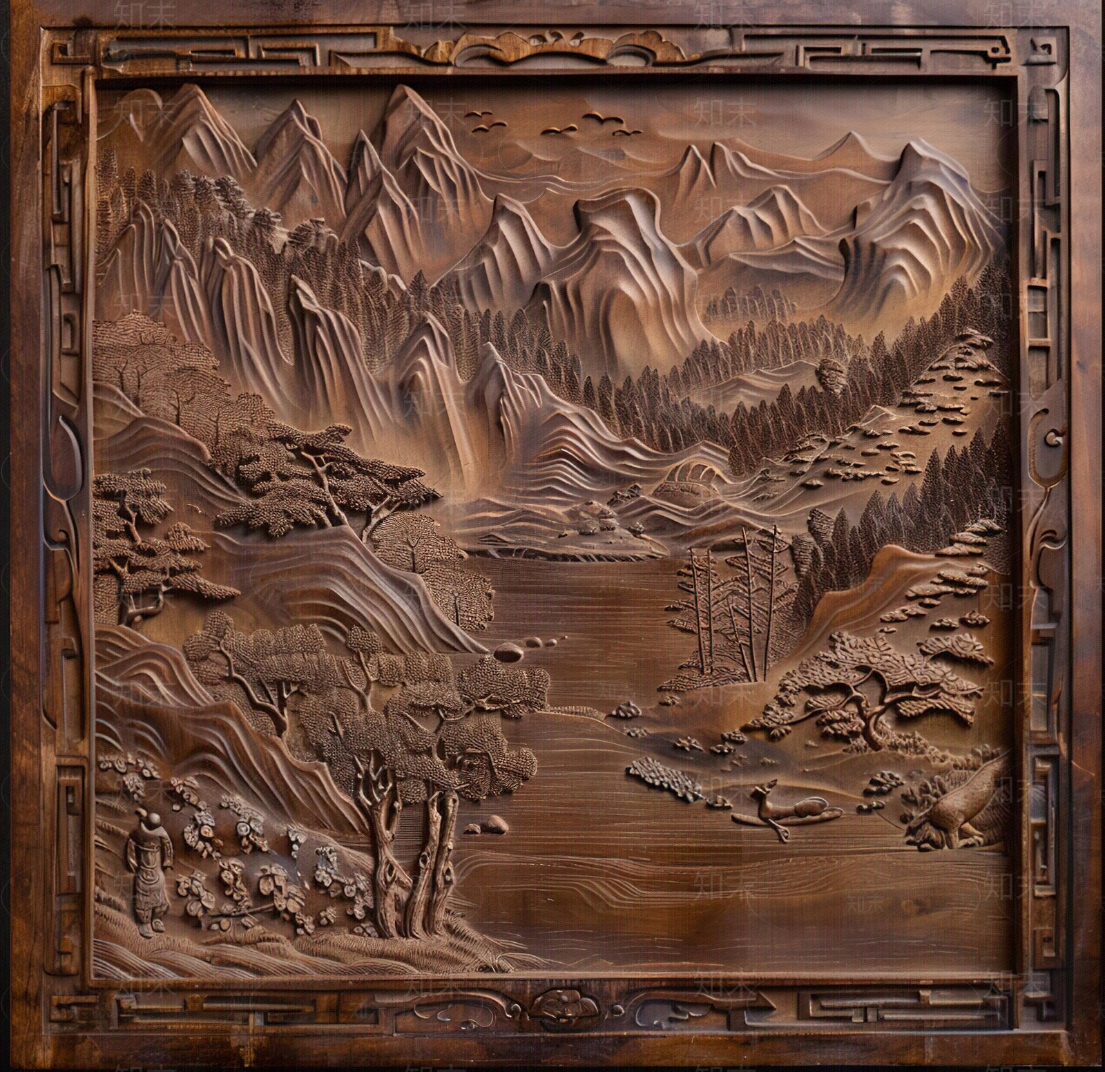 木刻木雕贴图下载【ID:1157562525】