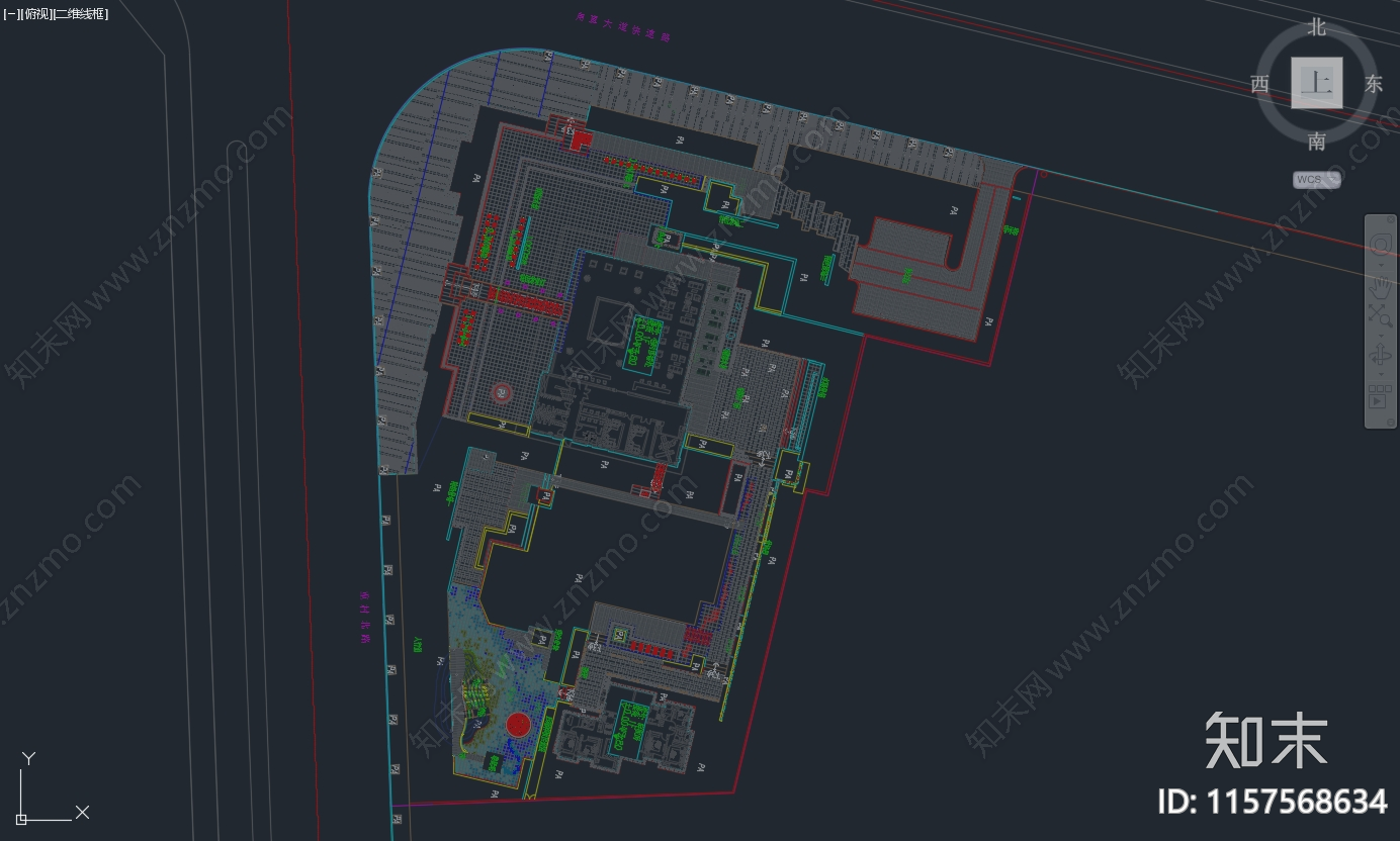 丽景湾cad施工图下载【ID:1157568634】