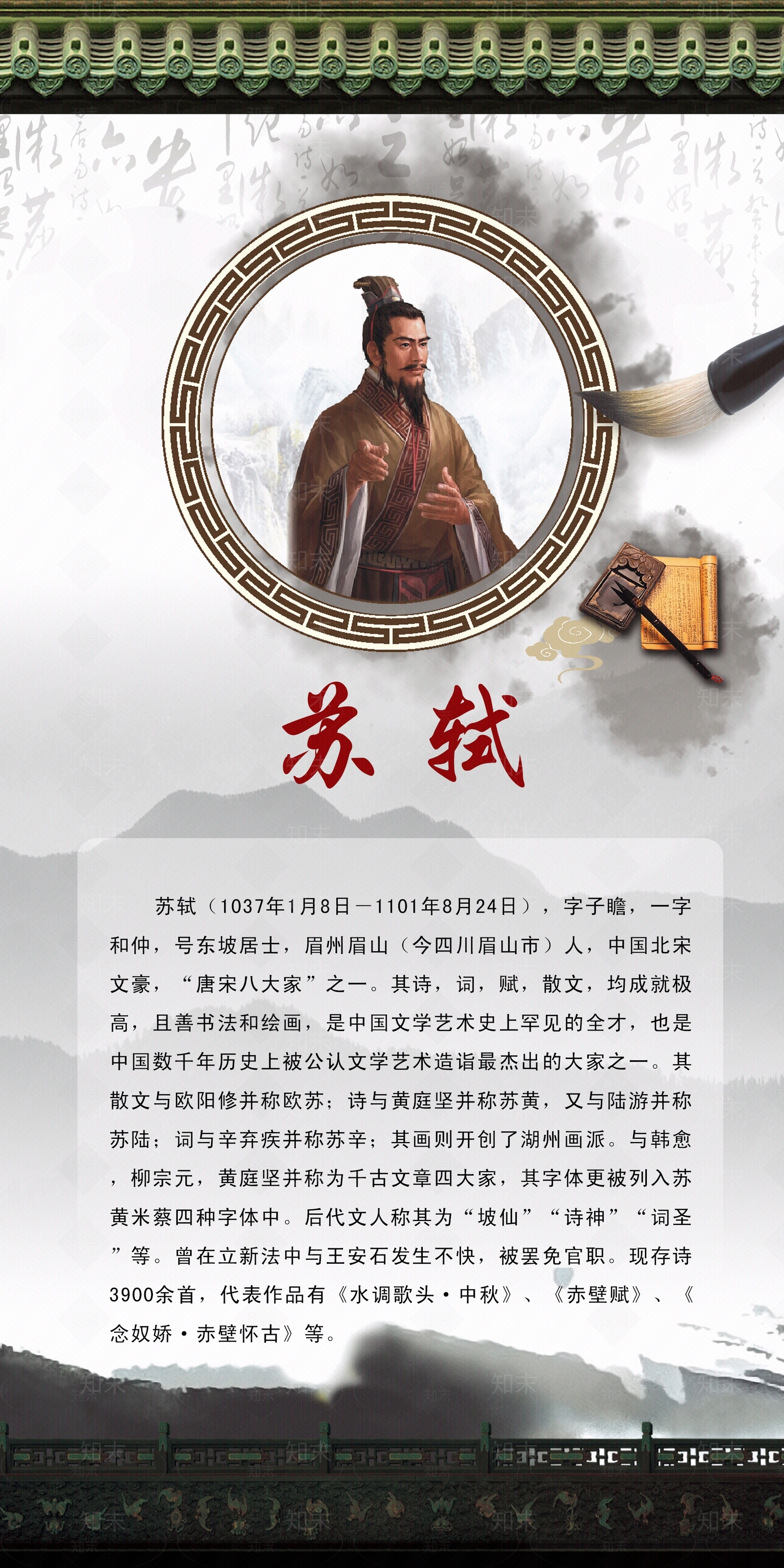 名人宣传栏贴图下载【ID:1157570682】