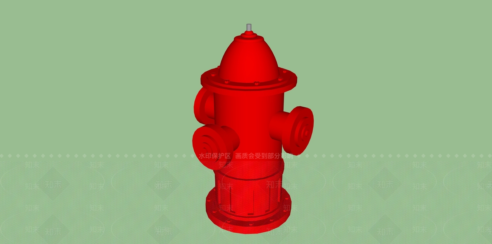 消防器材SU模型下载【ID:1157592926】