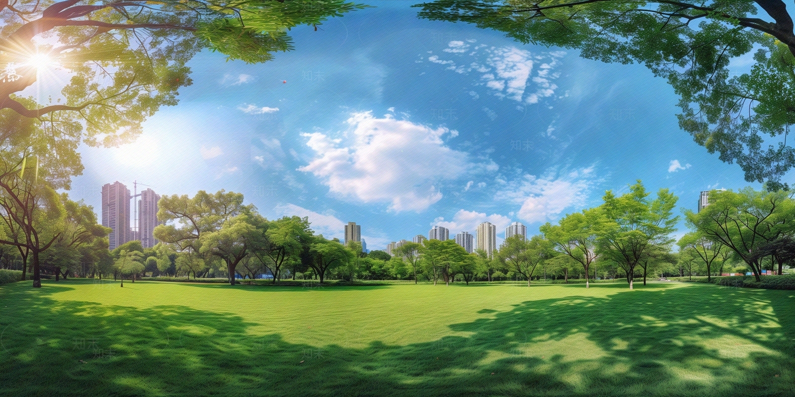 户外全景天空HDR贴图下载【ID:1157593448】