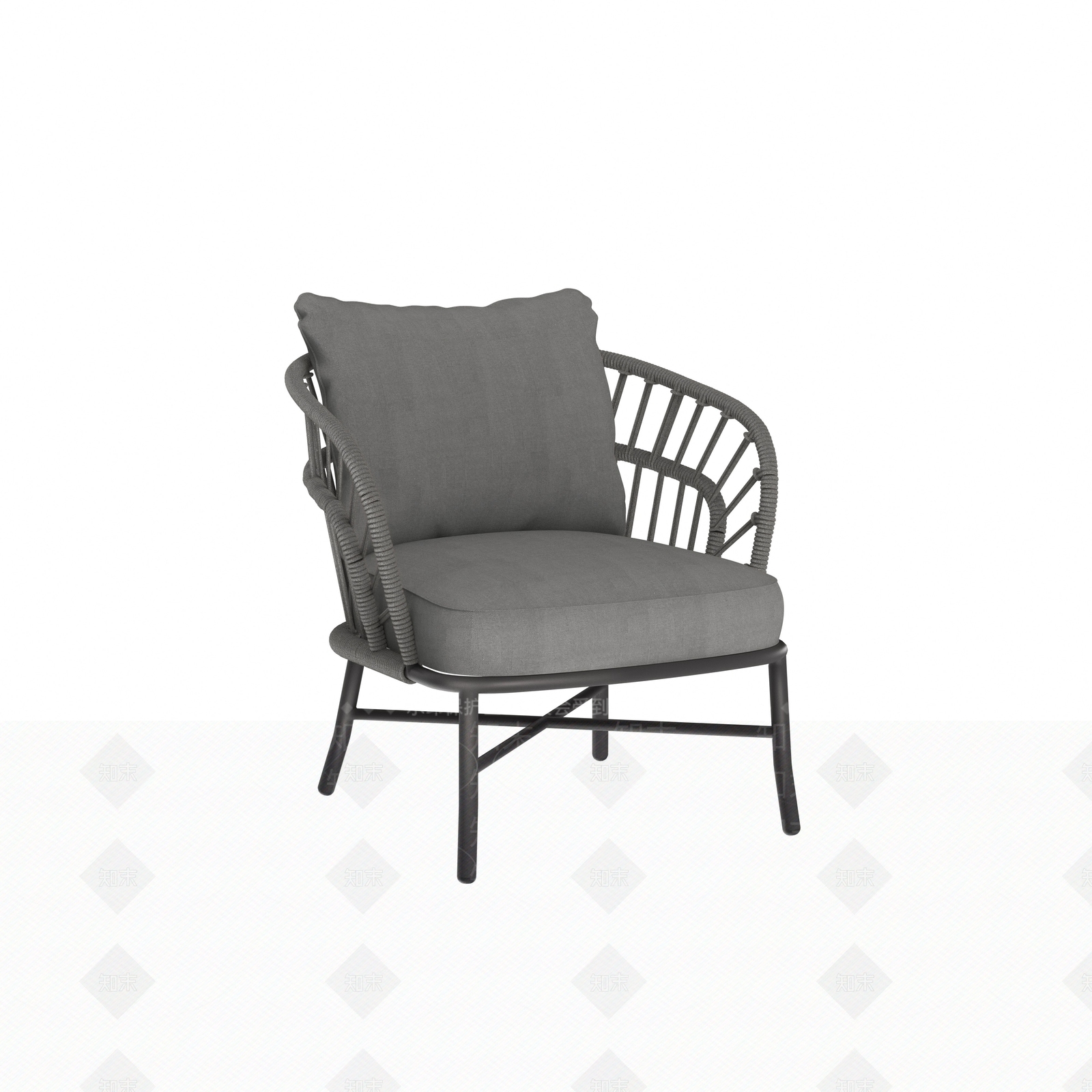 现代椅3D模型下载【ID:1157596485】