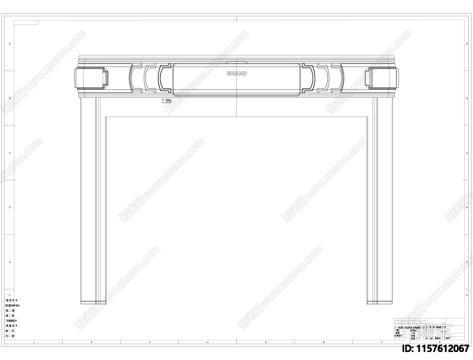全自动麻将机线稿图设计cad施工图下载【ID:1157612067】