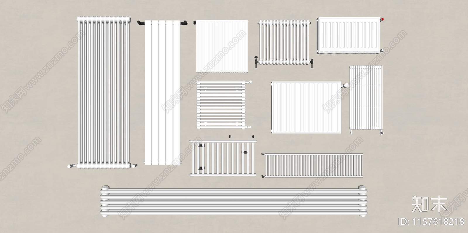 暖气片SU模型下载【ID:1157618218】