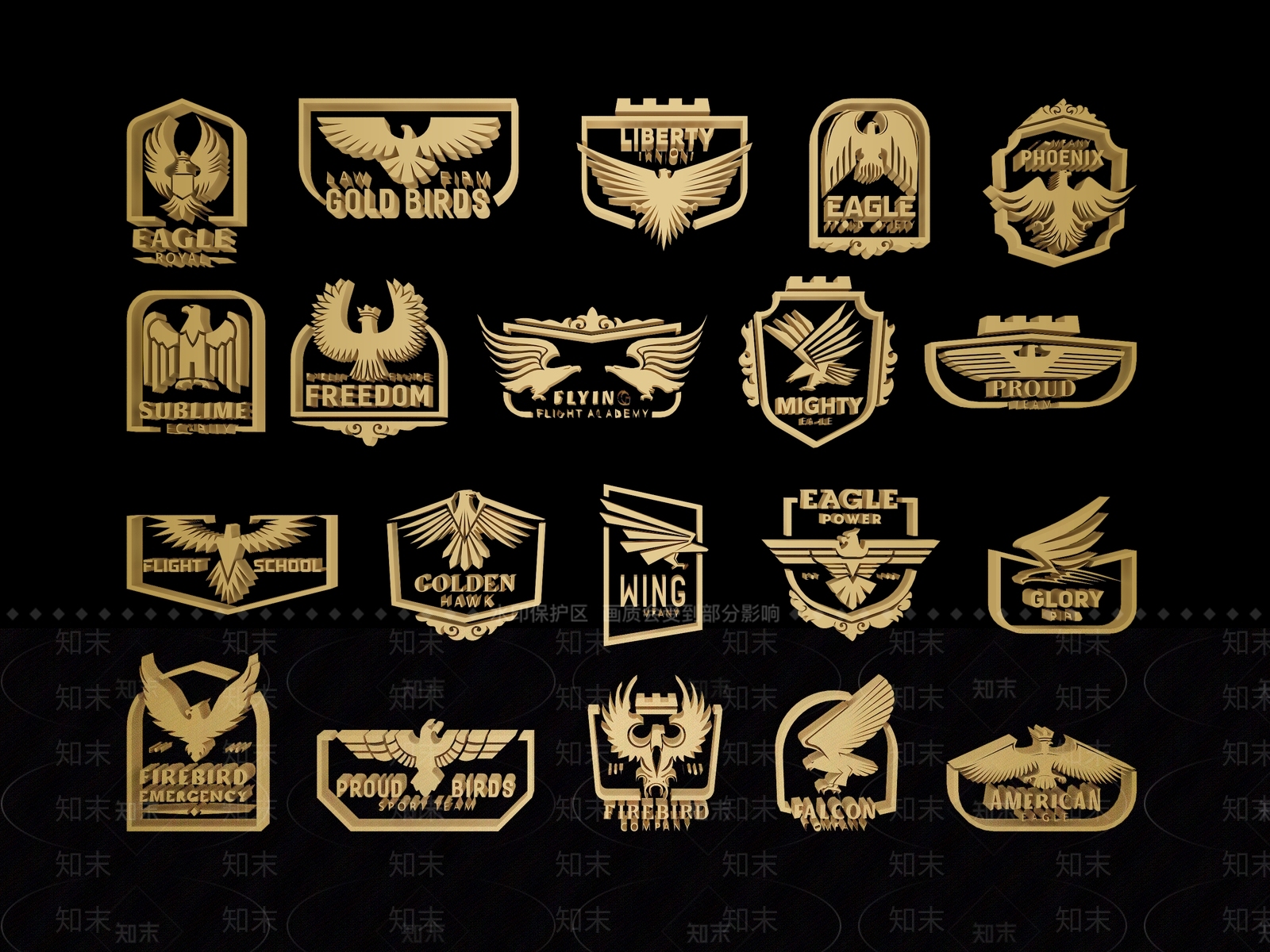 现代雄鹰标志SU模型下载【ID:1157620432】