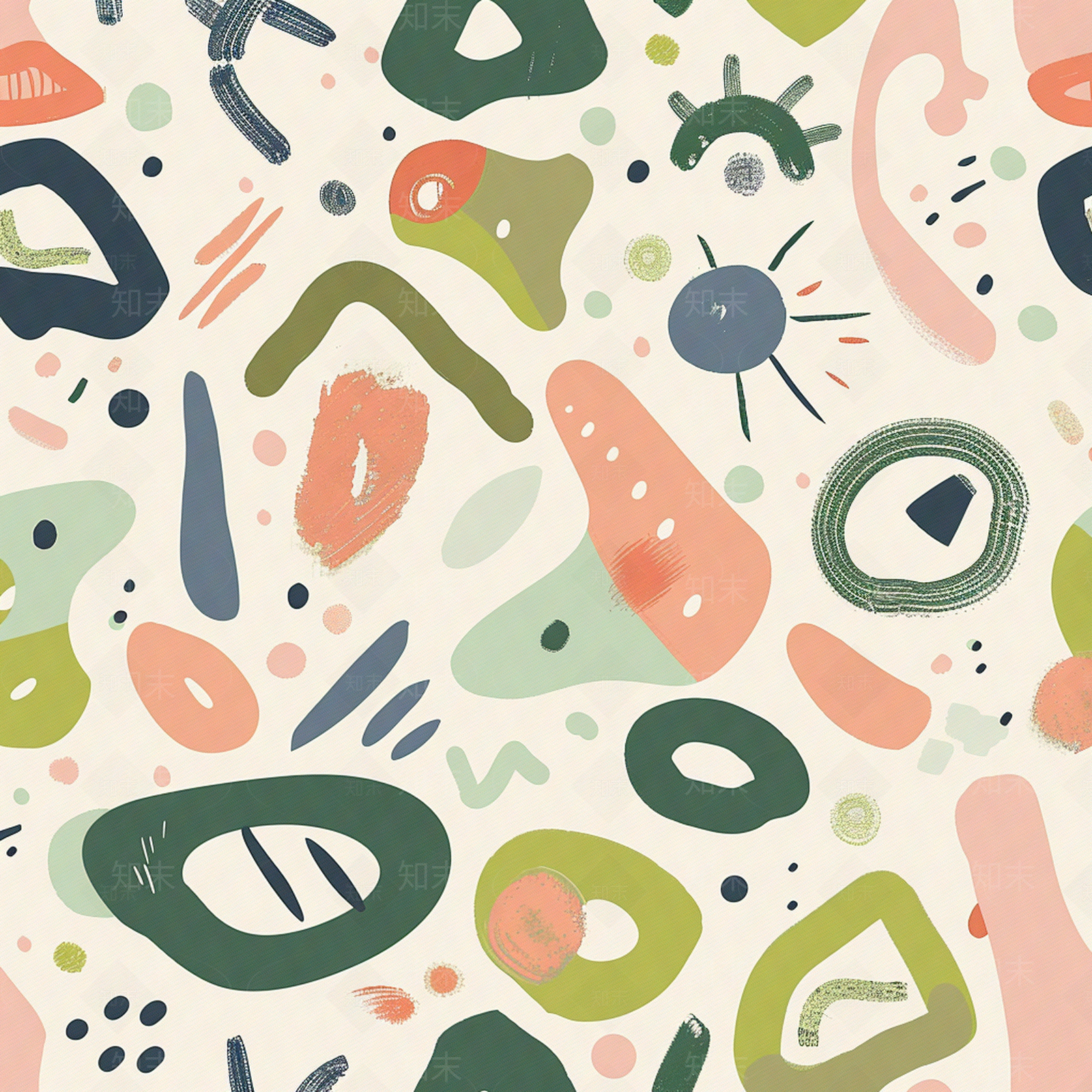 现代抽象纹理文艺小清新壁纸壁画贴图下载【ID:1157632769】