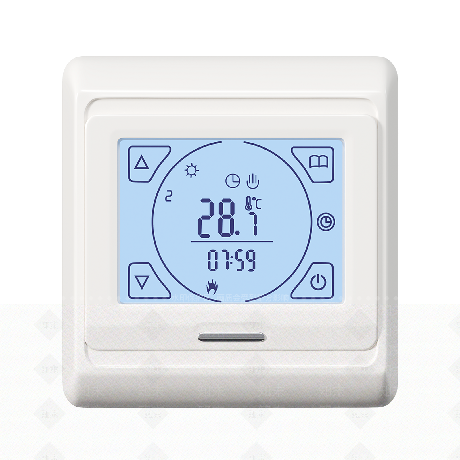 中央空调开关面板3D模型下载【ID:1157635975】