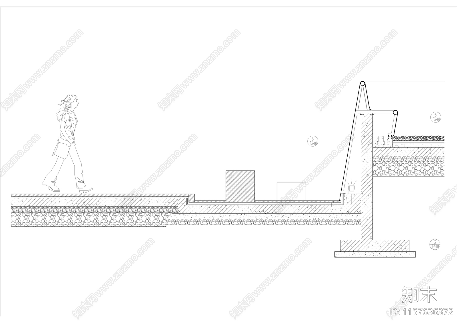 凤鸣山金色小品装置公园景观CAcad施工图下载【ID:1157636372】