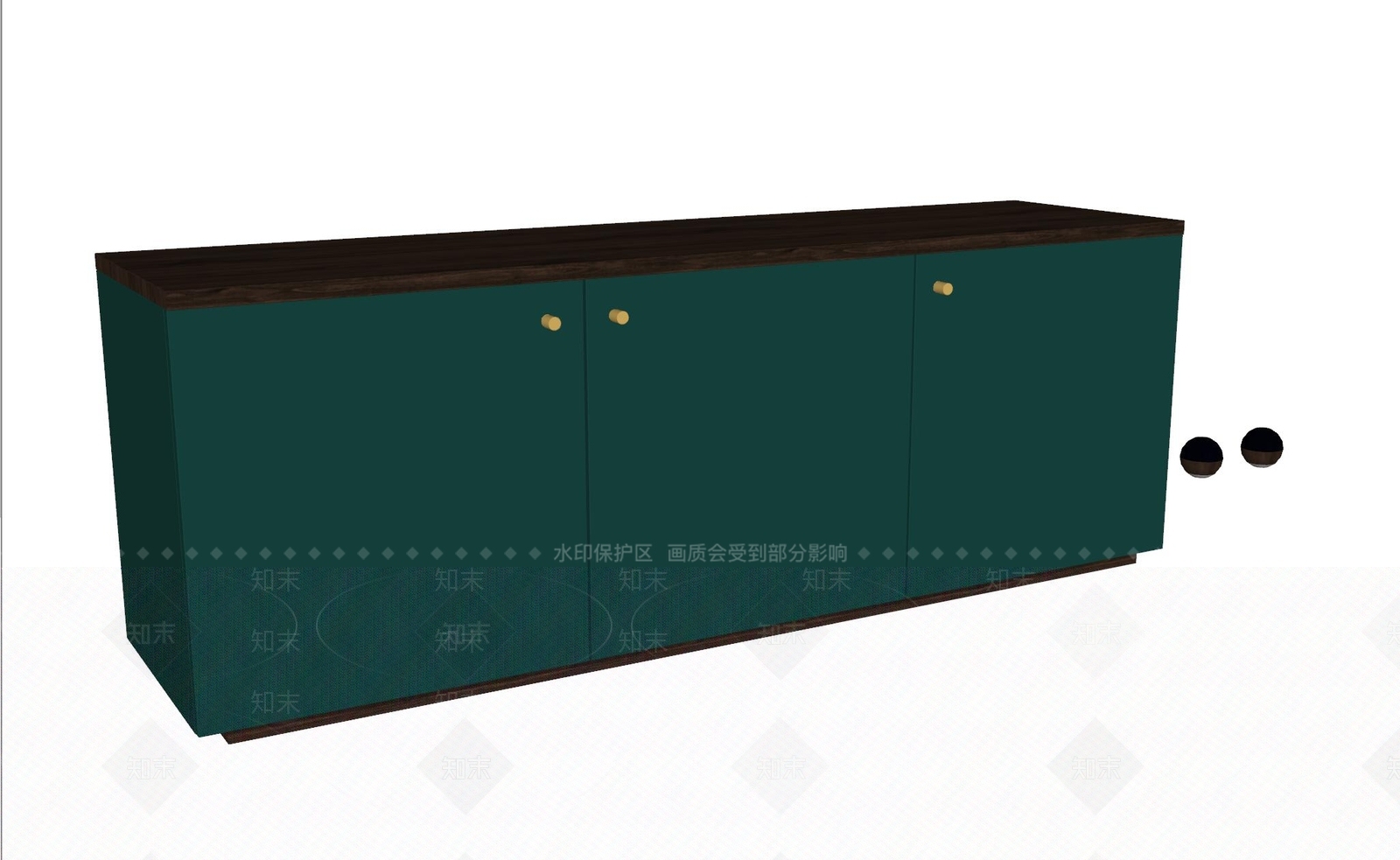 现代储物柜SU模型下载【ID:1157640006】