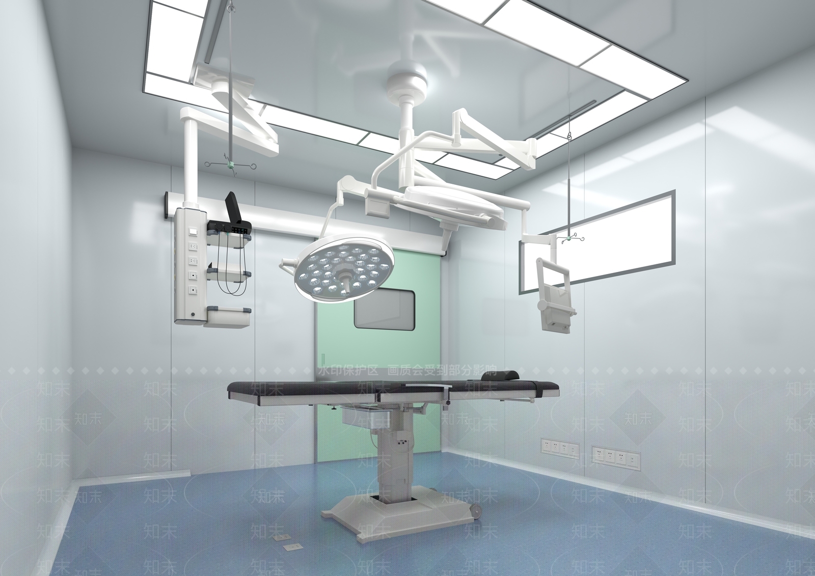 现代医院手术室3D模型下载【ID:1157641408】