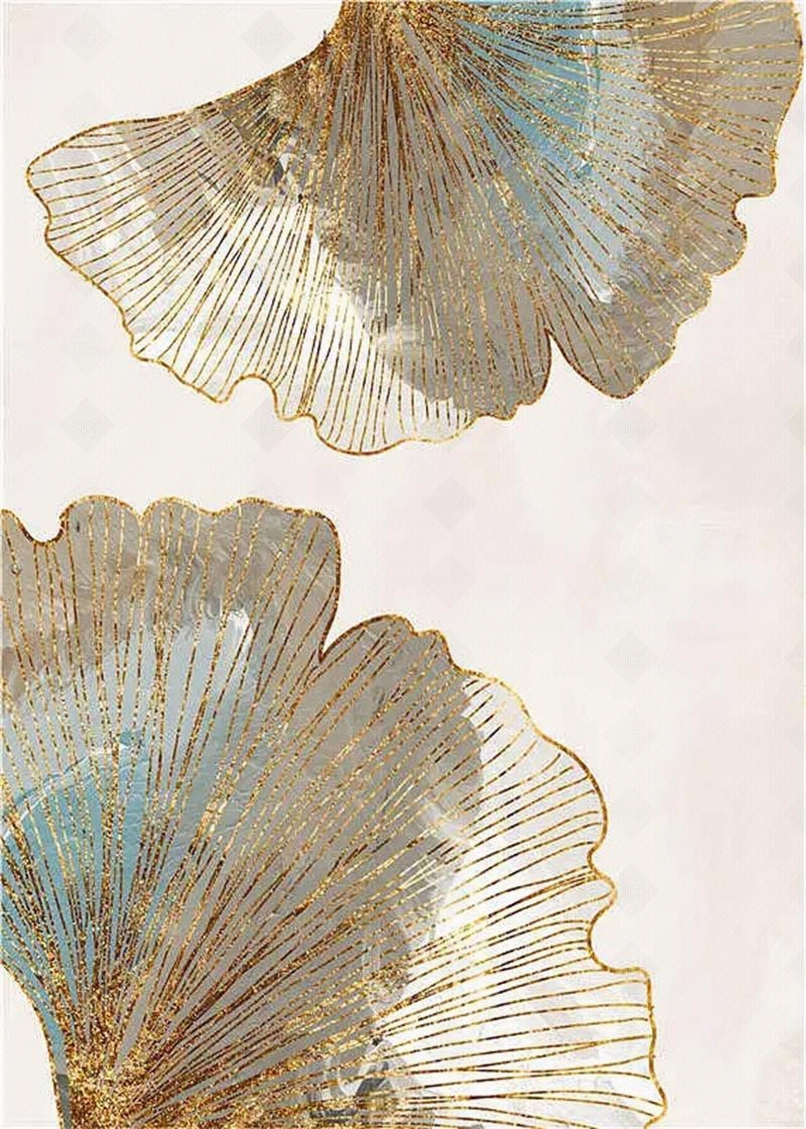 新中式银杏叶地毯贴图下载【ID:1157648762】