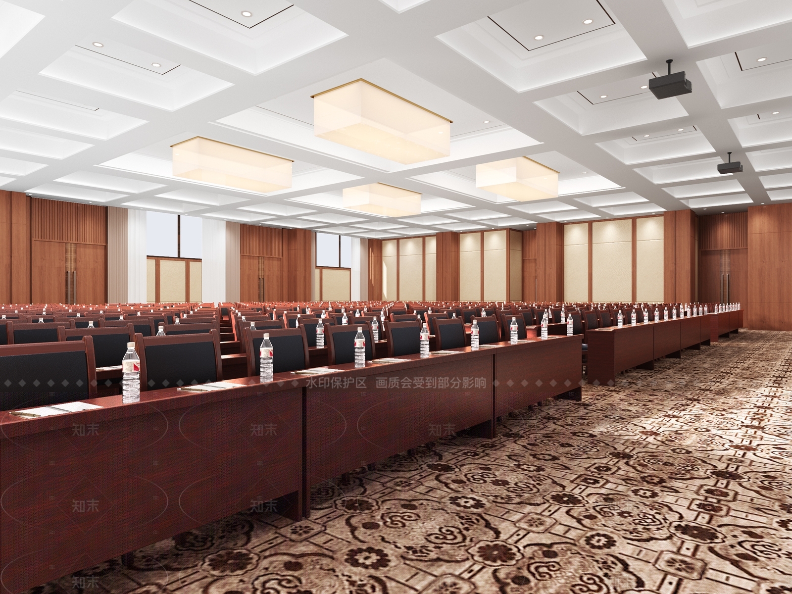 现代报告厅3D模型下载【ID:1157745817】