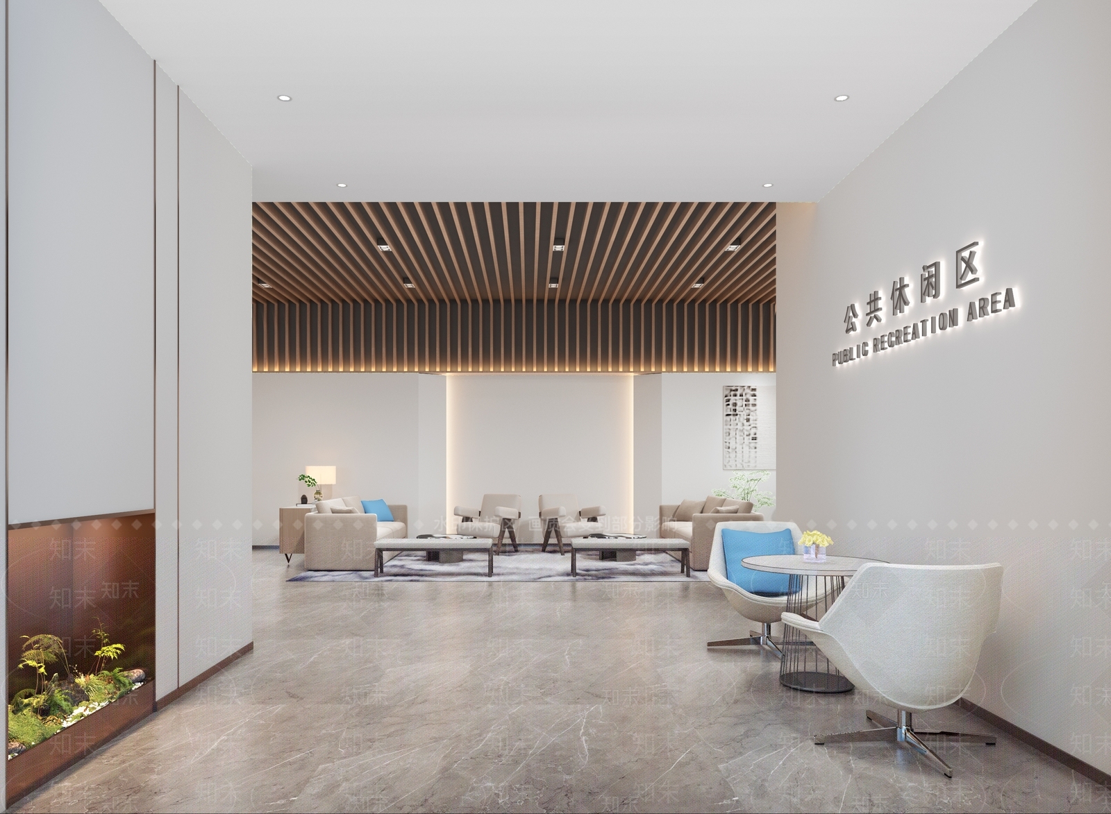 现代咖啡厅3D模型下载【ID:1157659261】