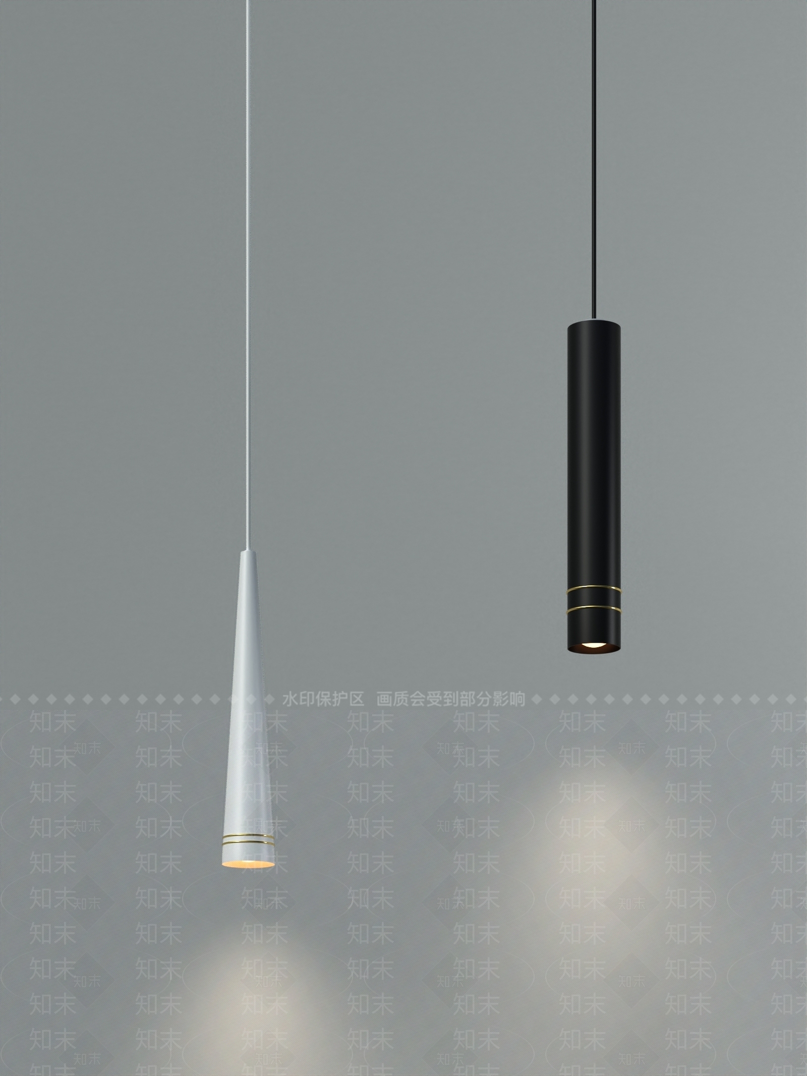 现代简约吊灯3D模型下载【ID:1157669016】