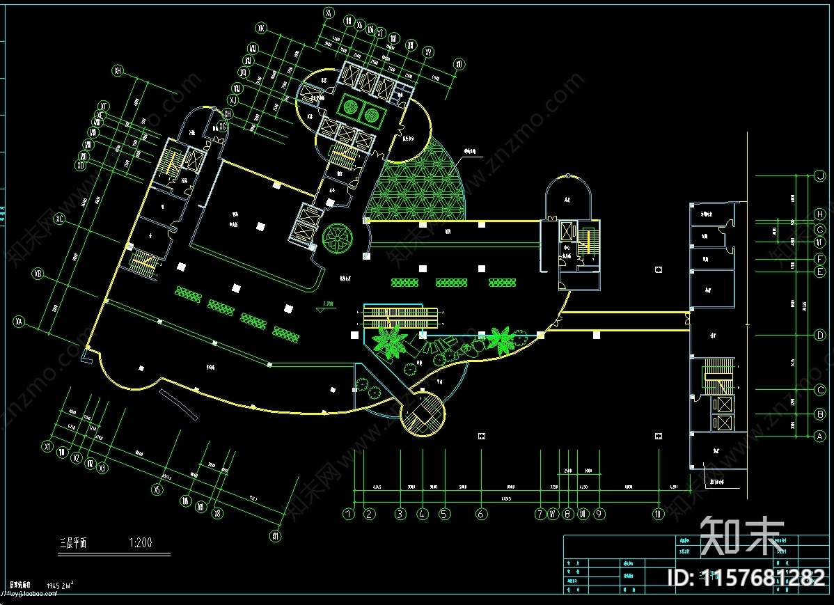 省中医院门诊住院综合楼建筑设计图cad施工图下载【ID:1157681282】