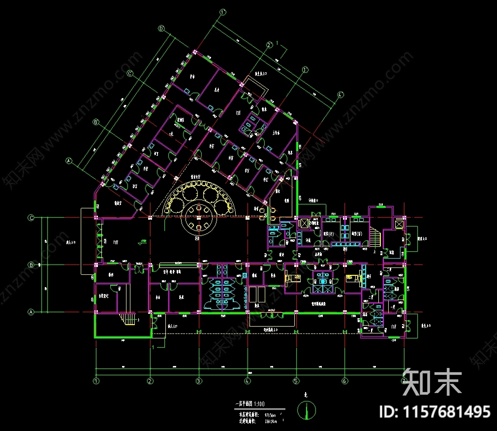 三甲医院初步设计图纸cad施工图下载【ID:1157681495】