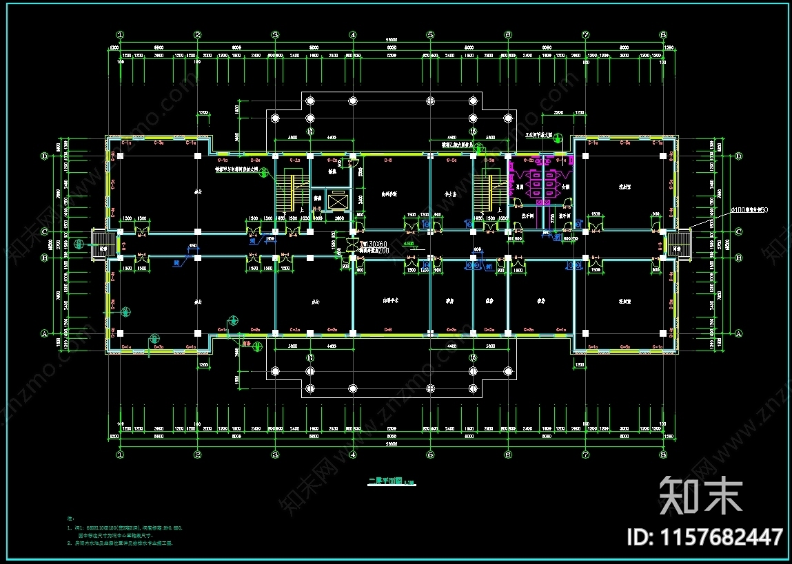 6层欧式医院综合楼建施图cad施工图下载【ID:1157682447】