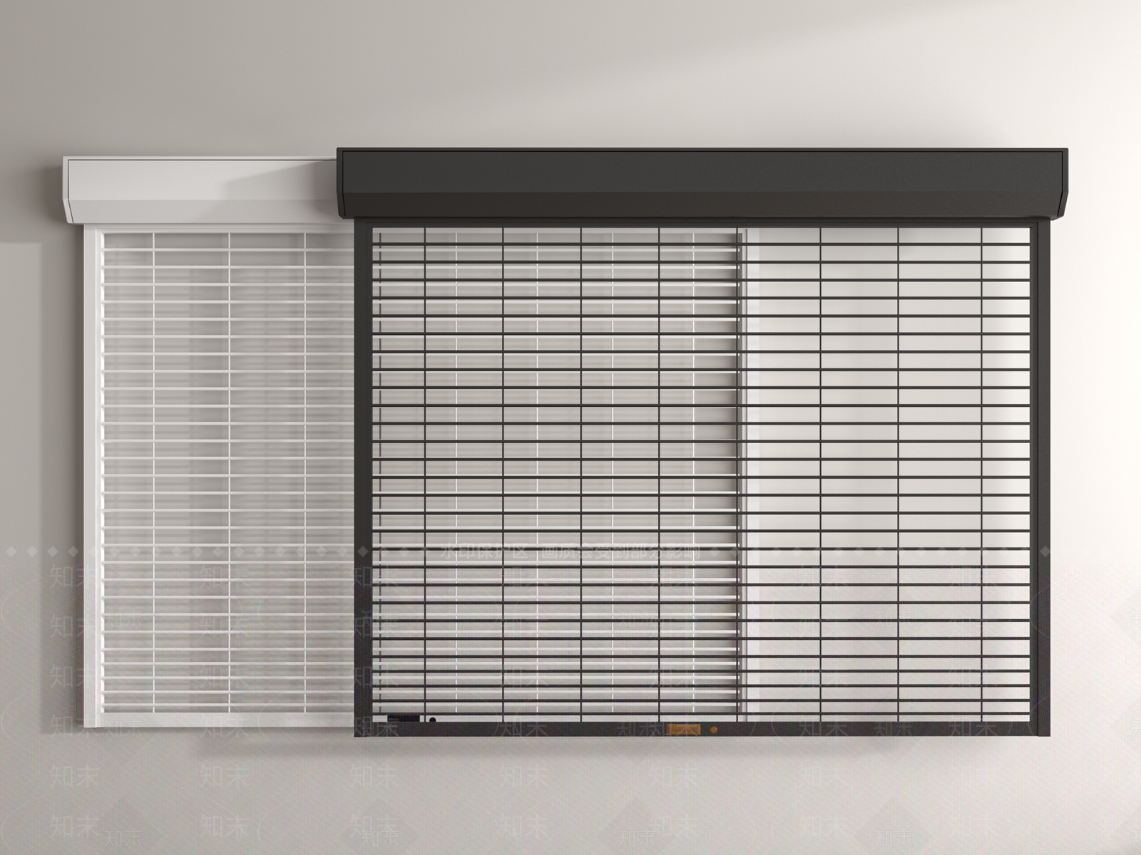 现代卷闸门3D模型下载【ID:1157688369】