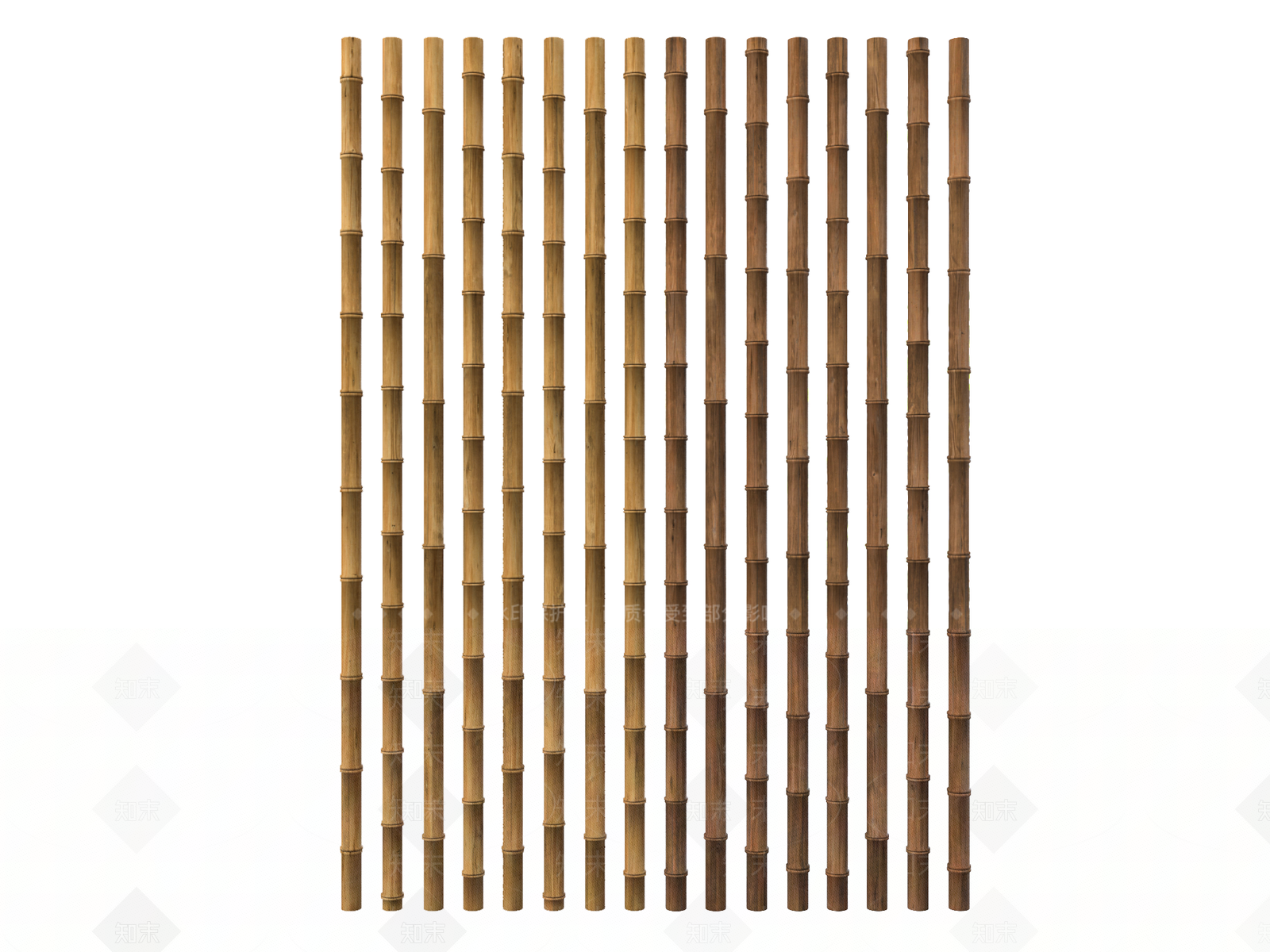 现代天花竹角3D模型下载【ID:1157690085】