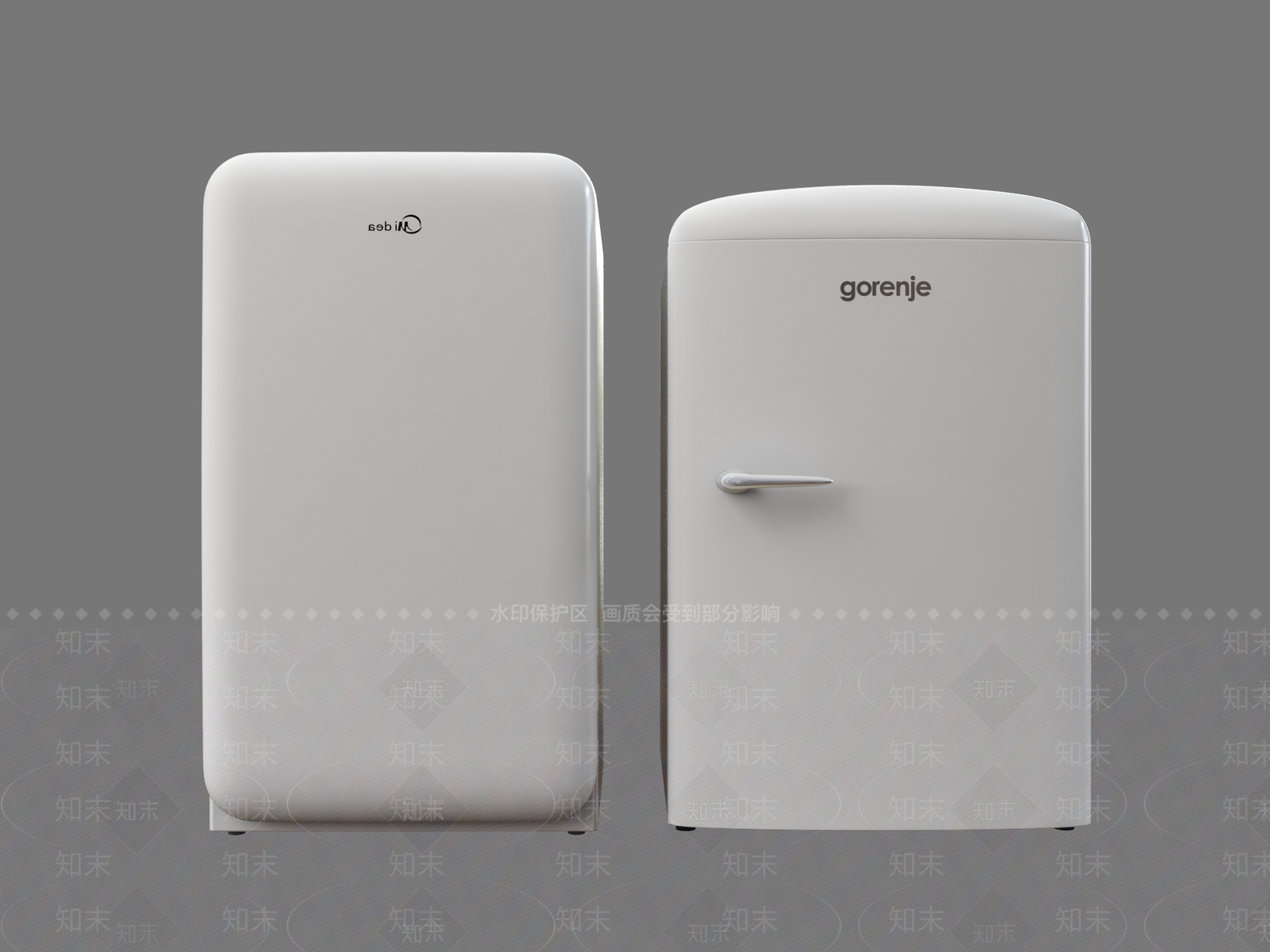 小冰箱3D模型下载【ID:1157690844】