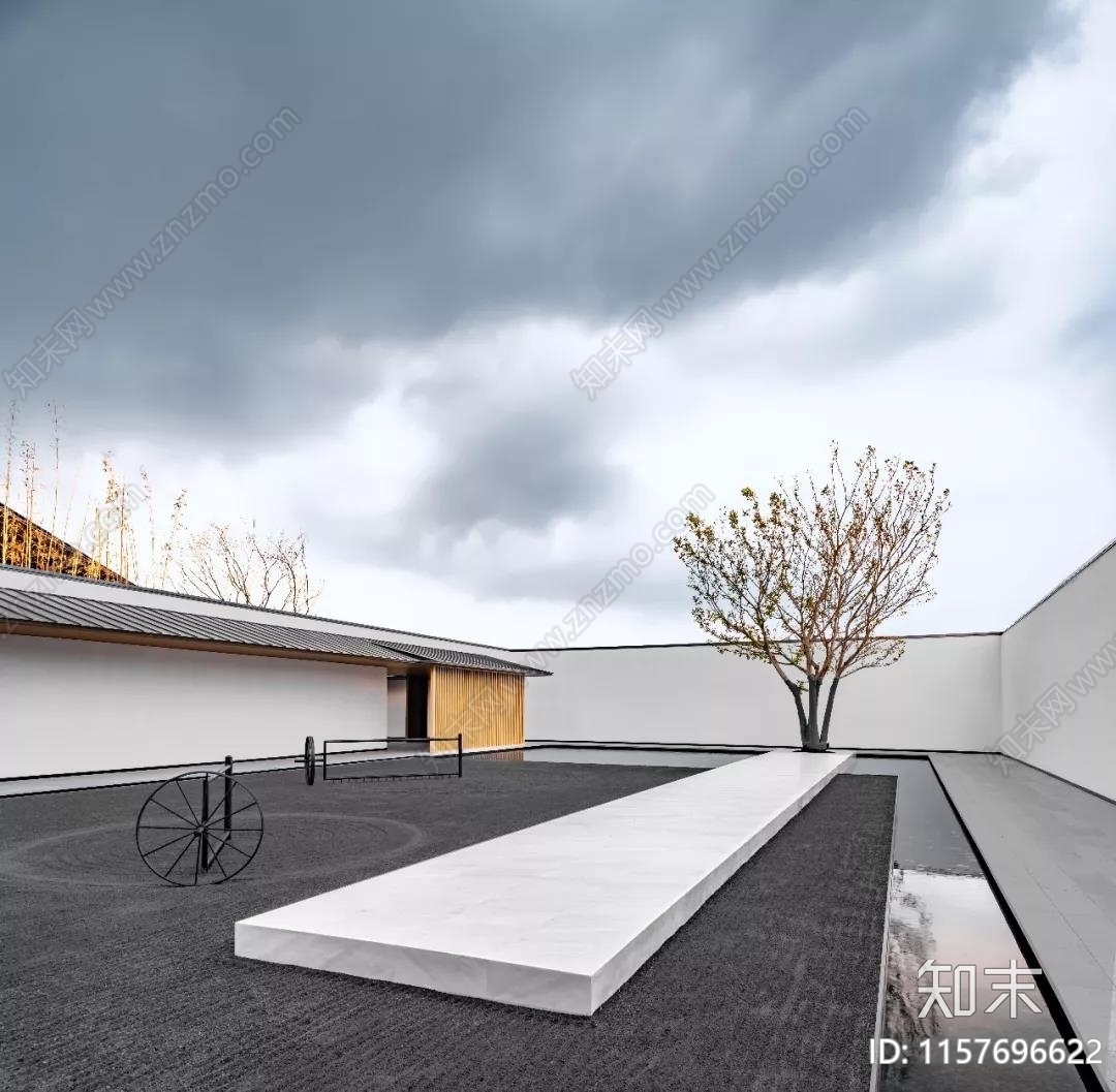 多套高端住宅项目景观案例cad施工图下载【ID:1157696622】
