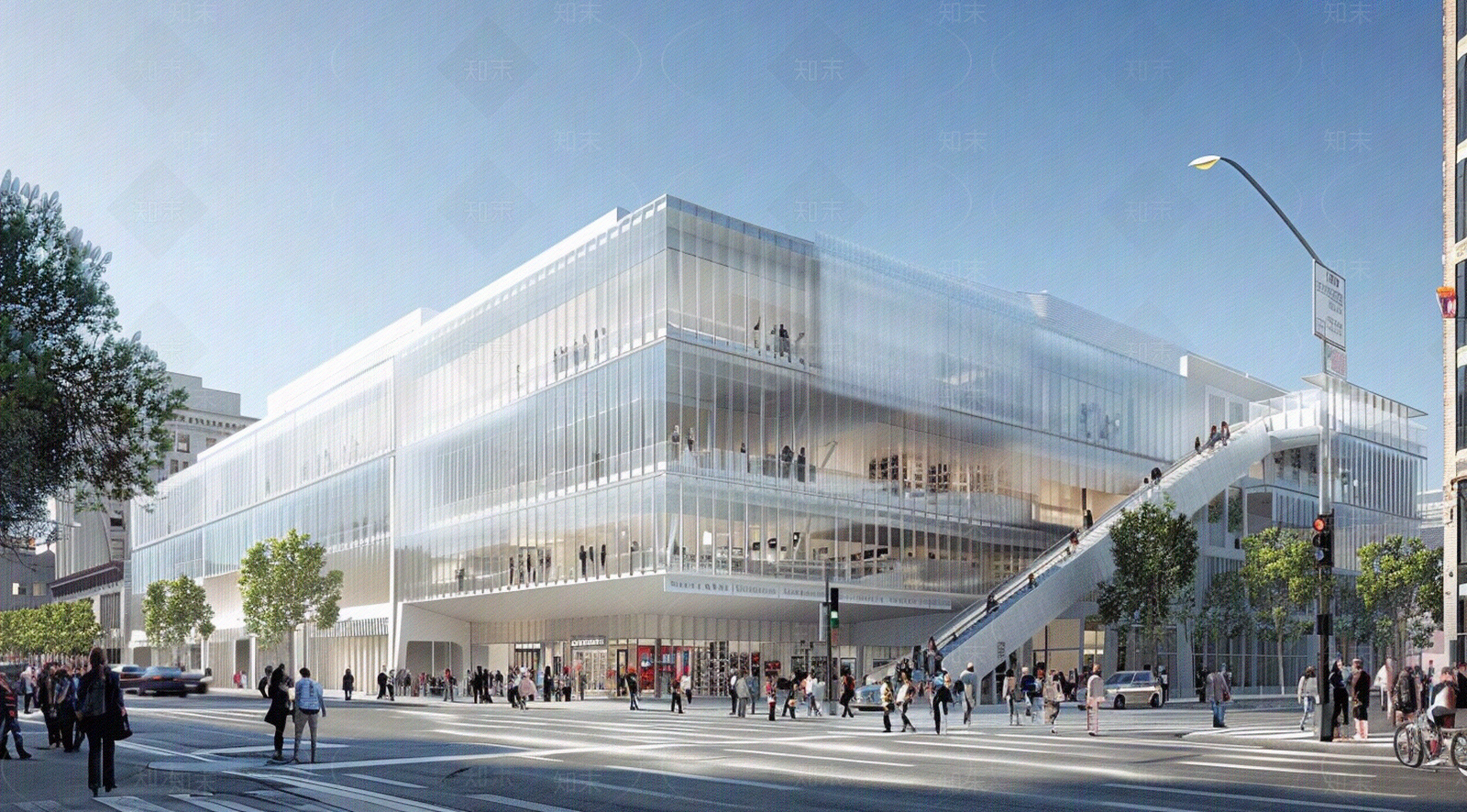 白天低楼层街道外景窗户外景贴图下载【ID:1157699542】