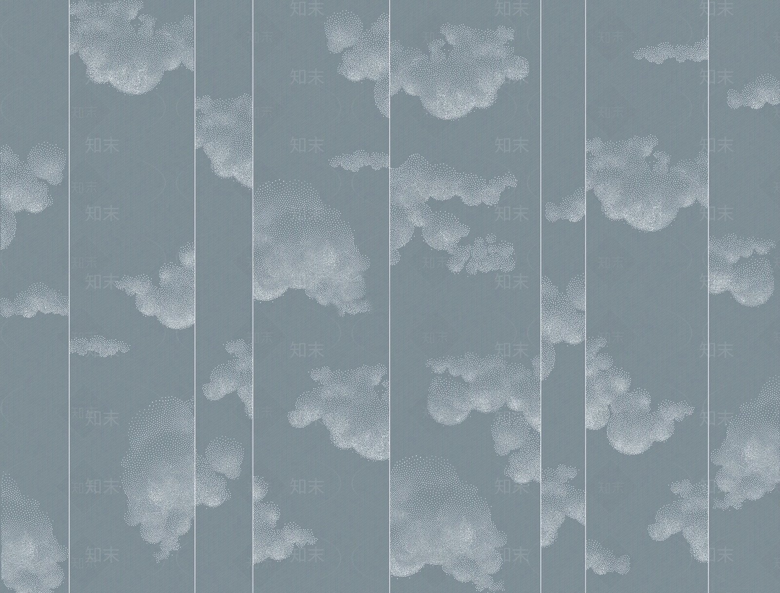 灰色云纹新中式硬包墙布壁纸壁画背景墙分隔贴图下载【ID:1157703126】
