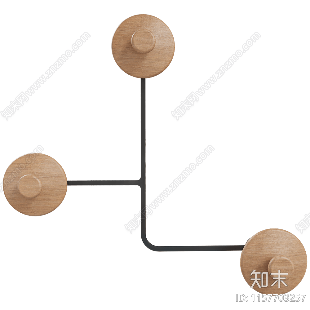 Inno现代衣架3D模型下载【ID:1157703257】