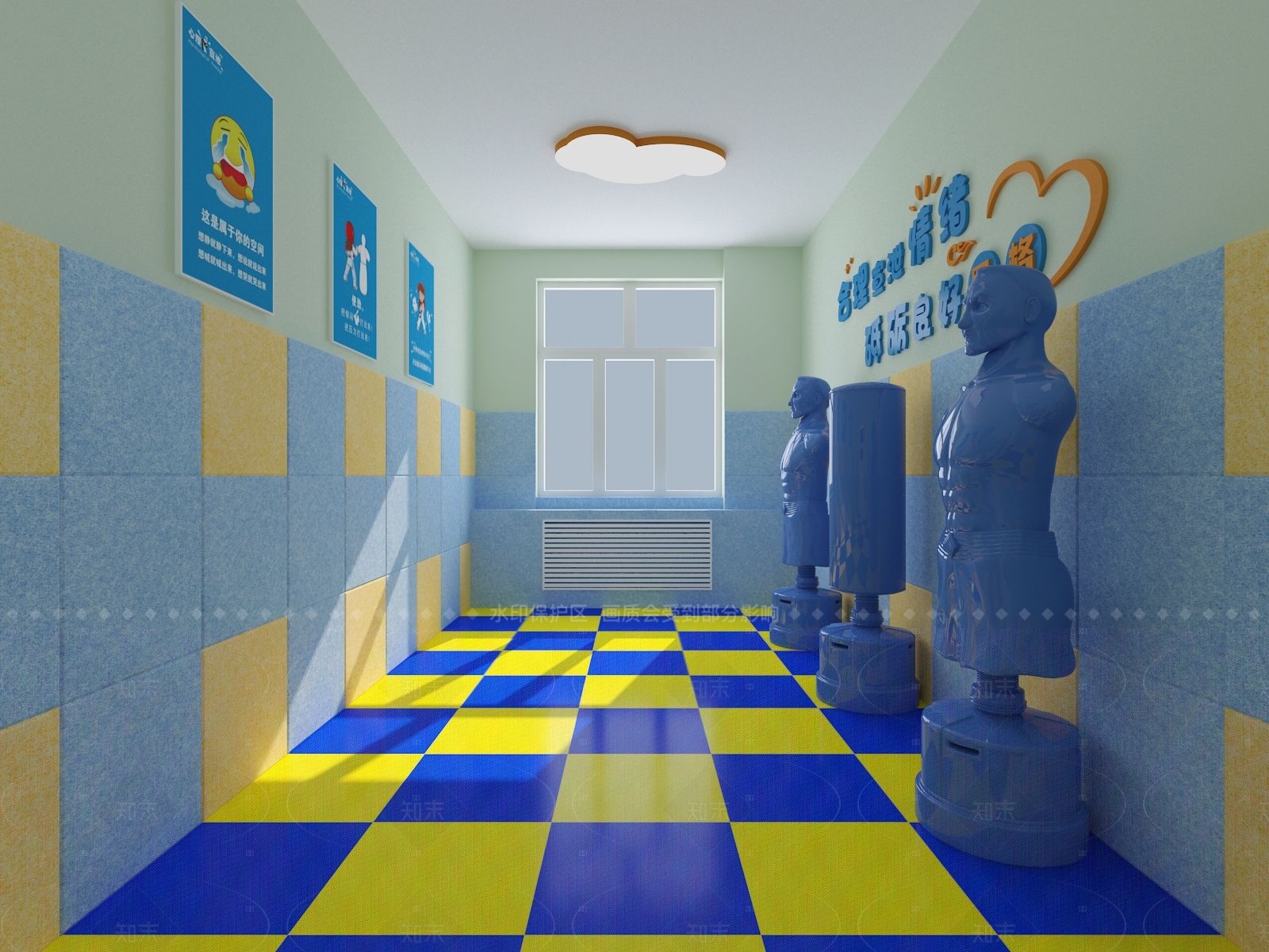 现代儿童乐园3D模型下载【ID:1214567898】