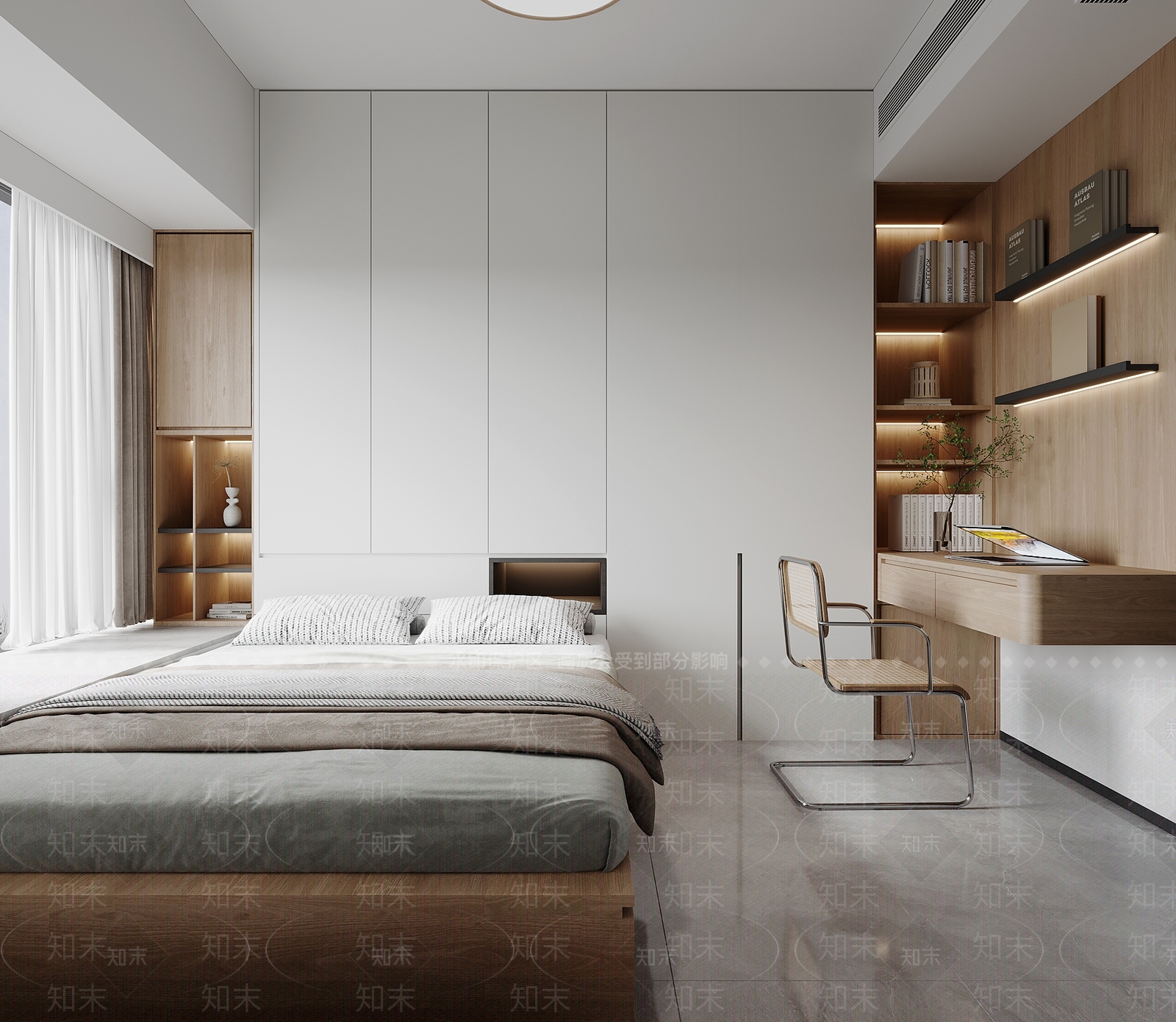 日式北欧榻榻米3D模型下载【ID:1157714182】