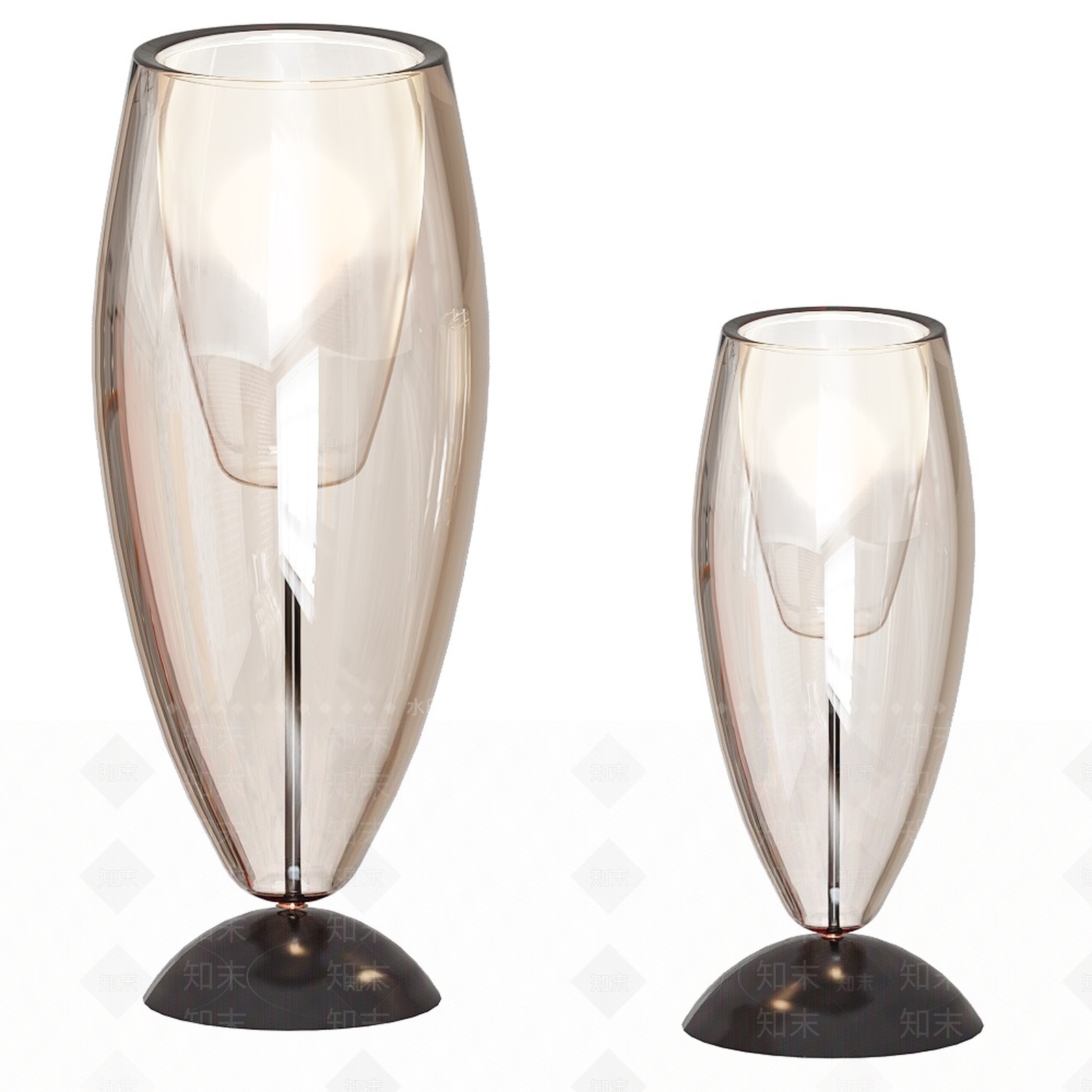 Flute现代红酒杯台灯18w3D模型下载【ID:1157715859】
